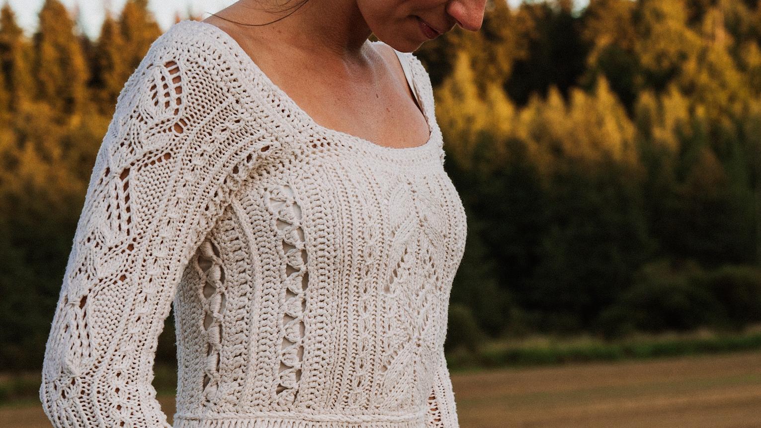 Knitted wedding dress by Veronika Lindberg a.k.a Kutovakika | Kotona Living Knitted wedding dress by Veronika Lindberg a.k.a Kutovakika | Kotona Living