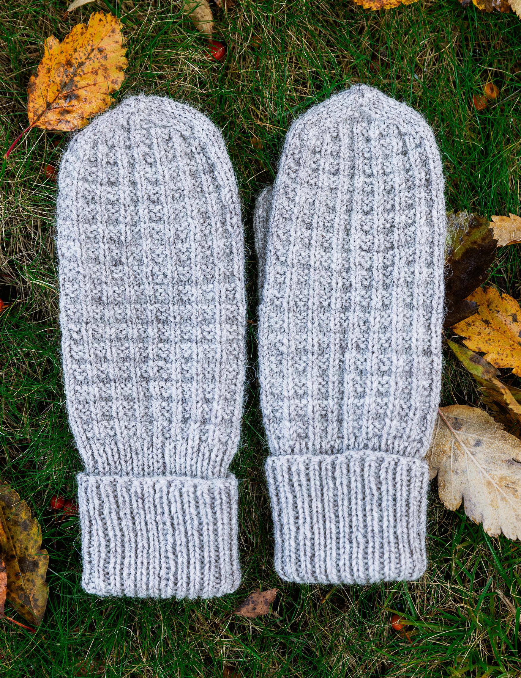 Men’s waffle mittens