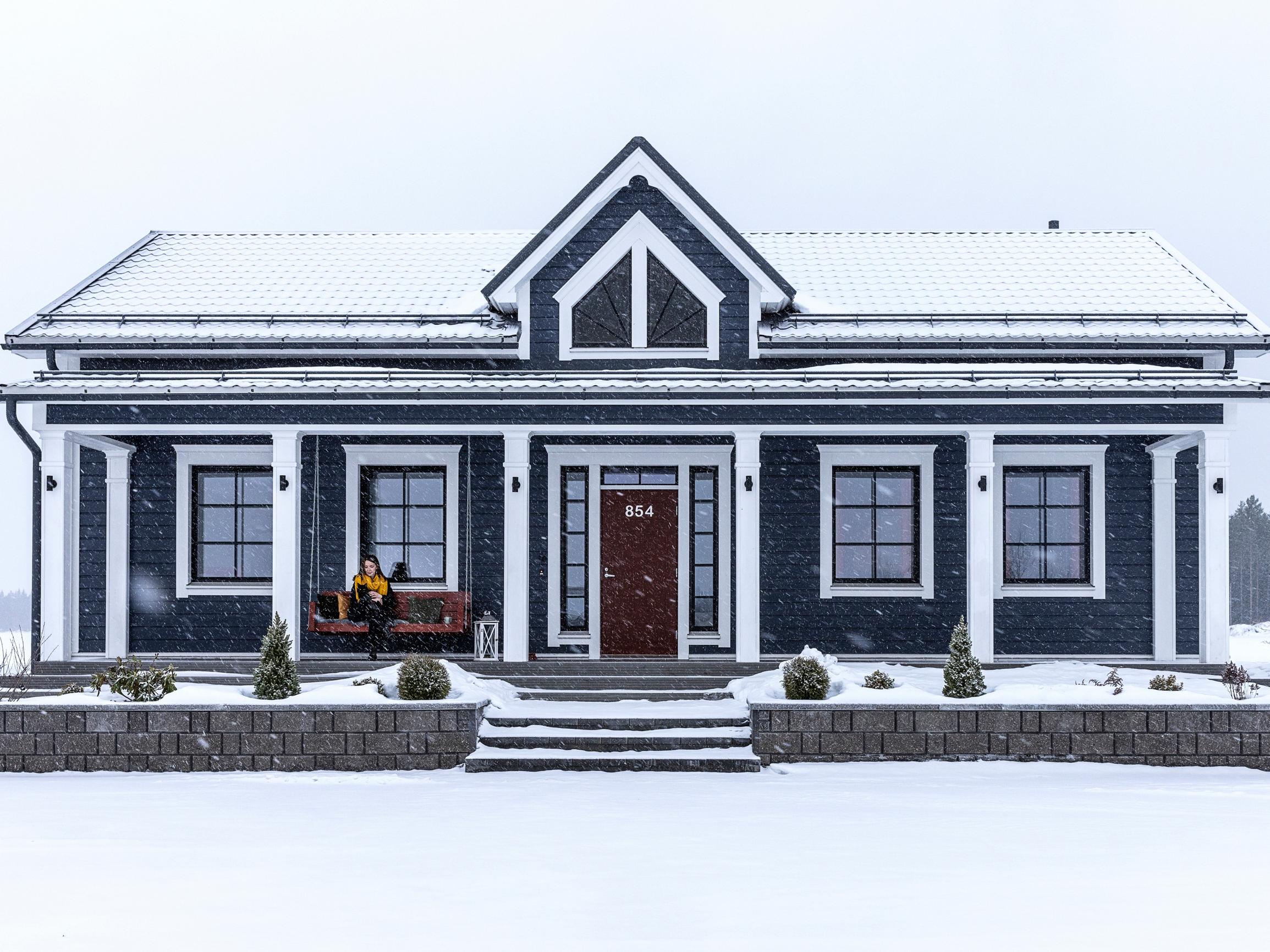 Modern house meets family history: “This is our first and last home”