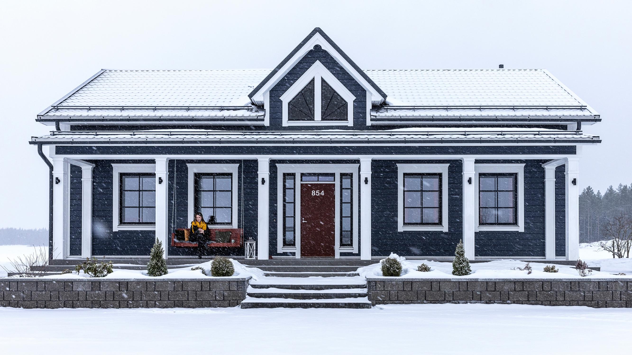 Modern house meets family history: “This is our first and last home”