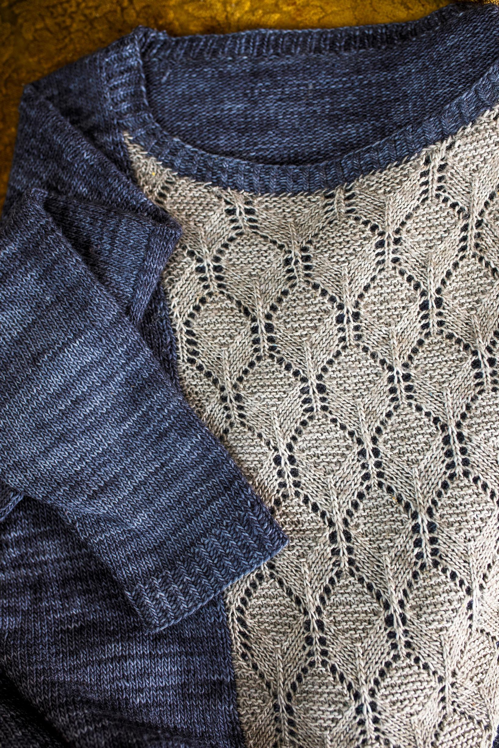 A sweater Johanna made.
