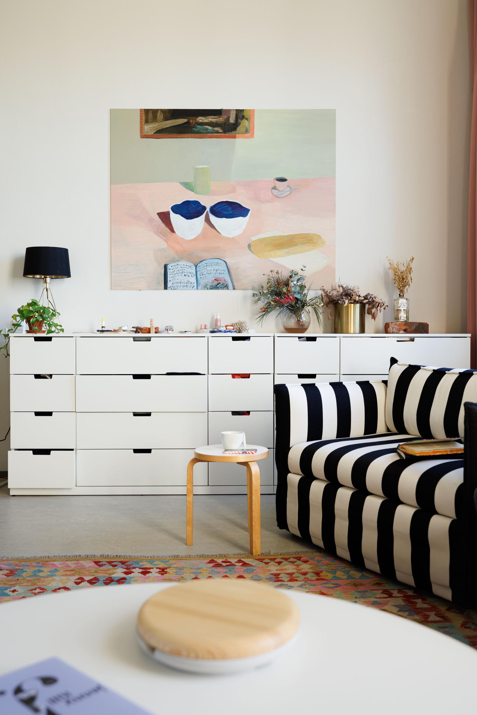 Valtteri Kivelä's piece on the wall