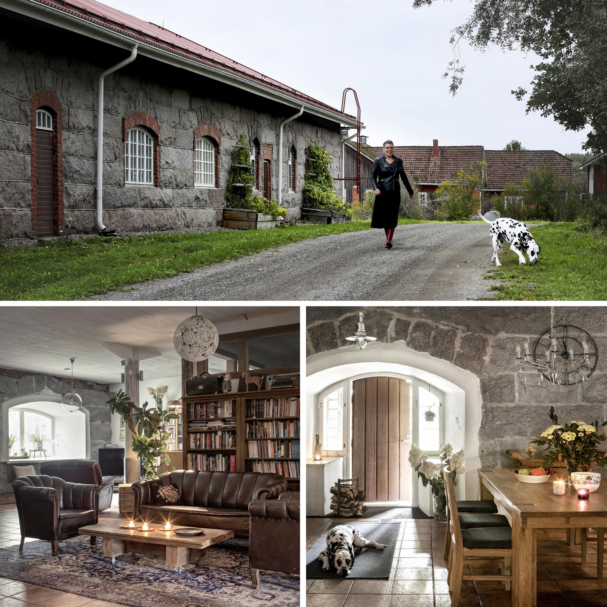 Maria and her husband transformed her family’s old barn into a home—“This house is something so permanent, it already feels safe”