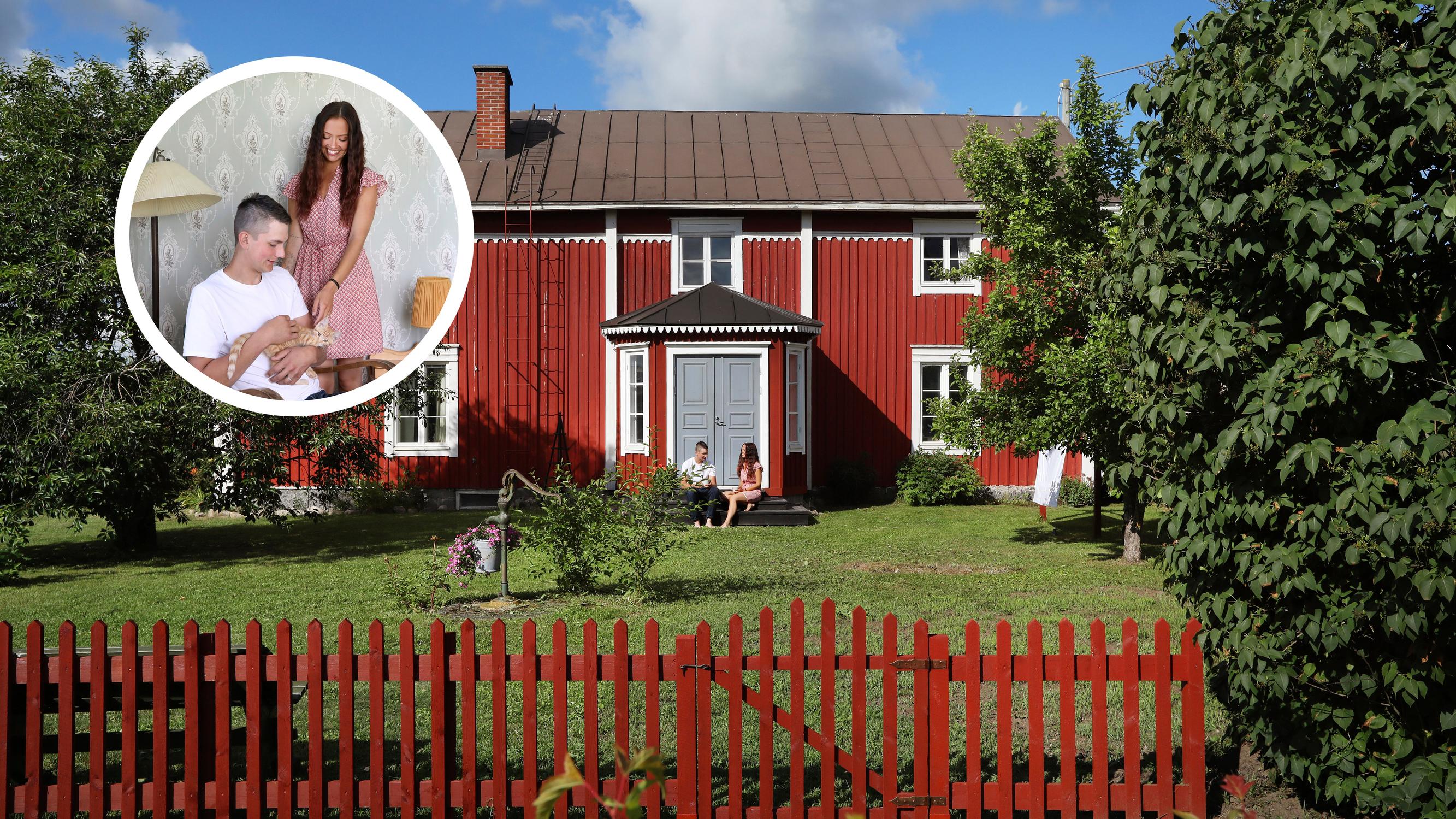 Teenagers rescue traditional Ostrobothnian house: “It feels amazing that we’ve been able to save it”