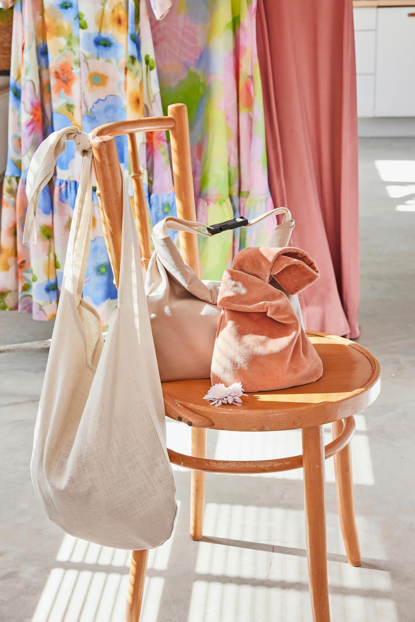 Handmade fabric bags
