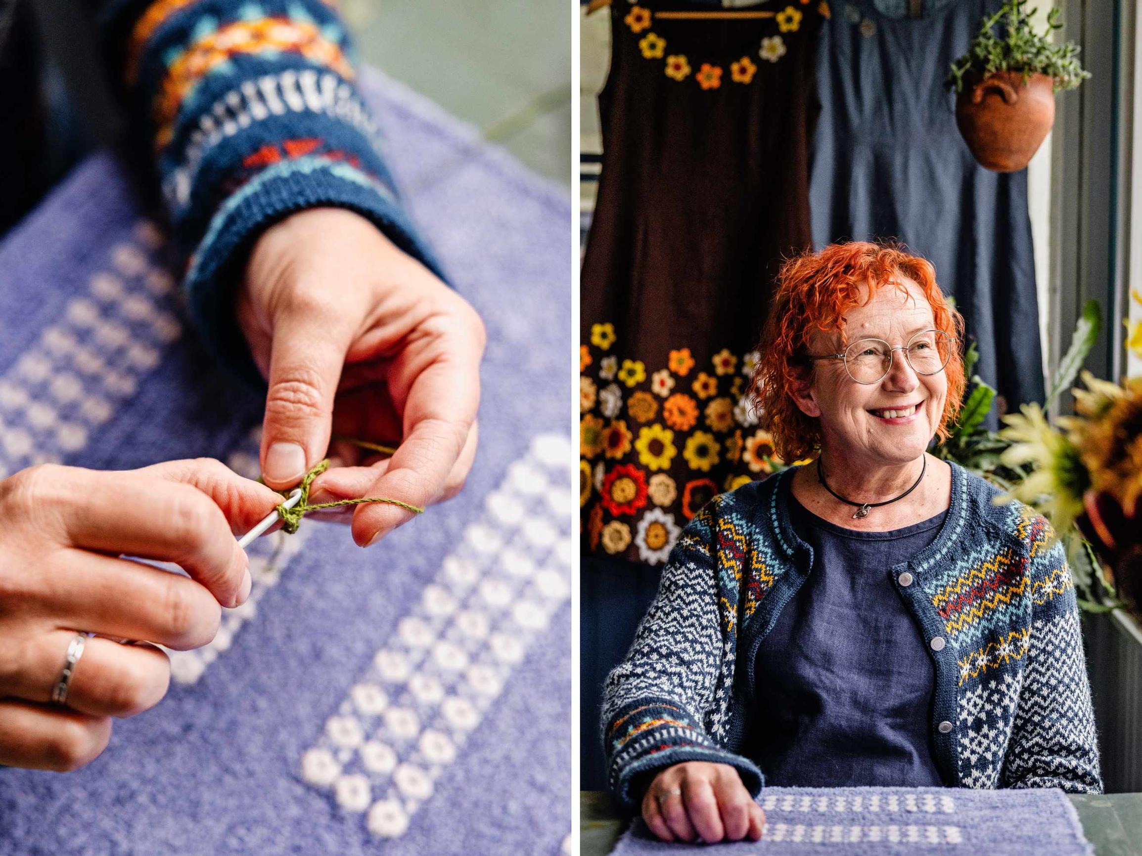 Gardener Maarit’s slow crafts: “Through knitting, I discovered a more patient, slowness-loving side of myself”