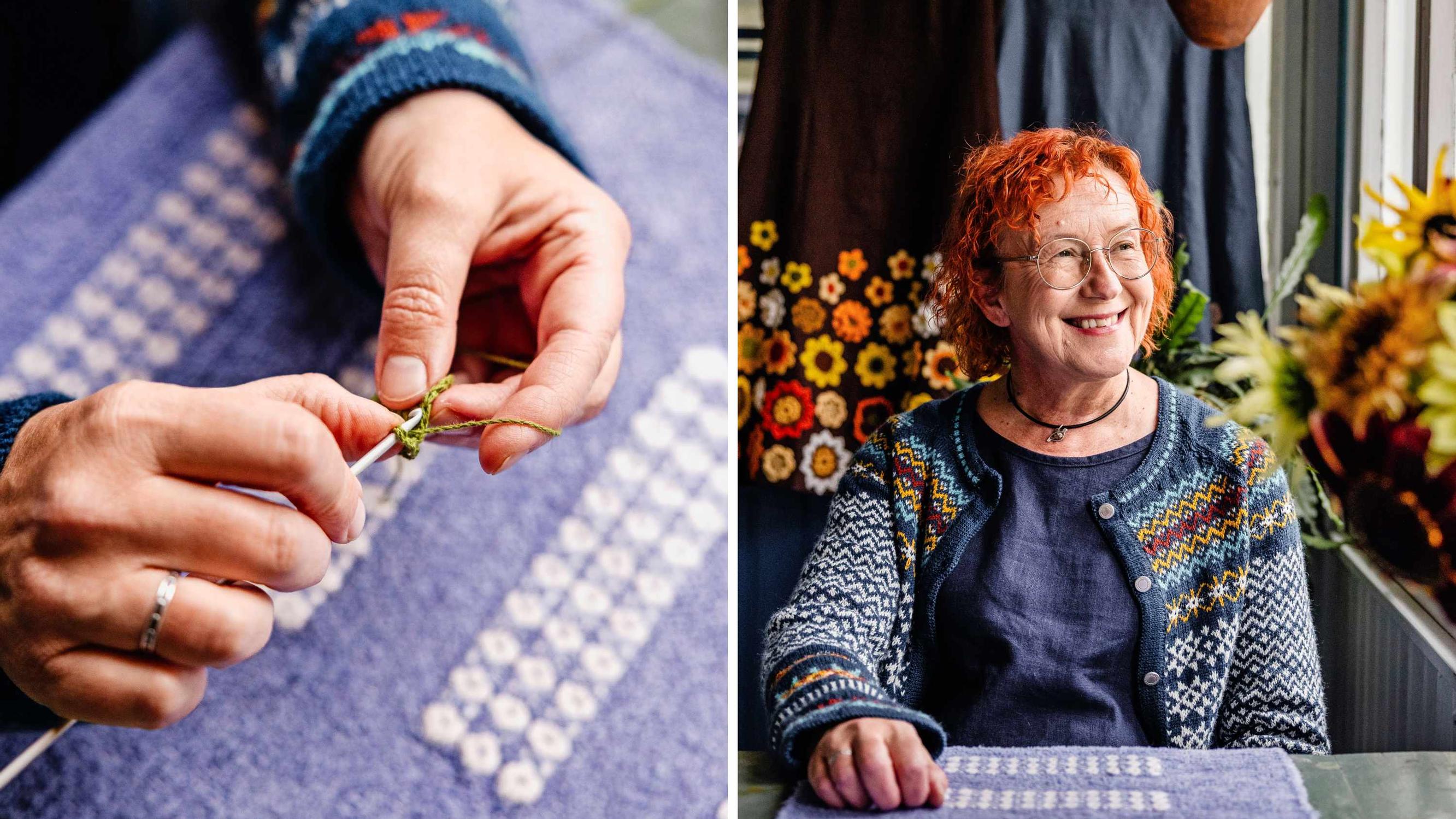 Gardener Maarit’s slow crafts: “Through knitting, I discovered a more patient, slowness-loving side of myself”