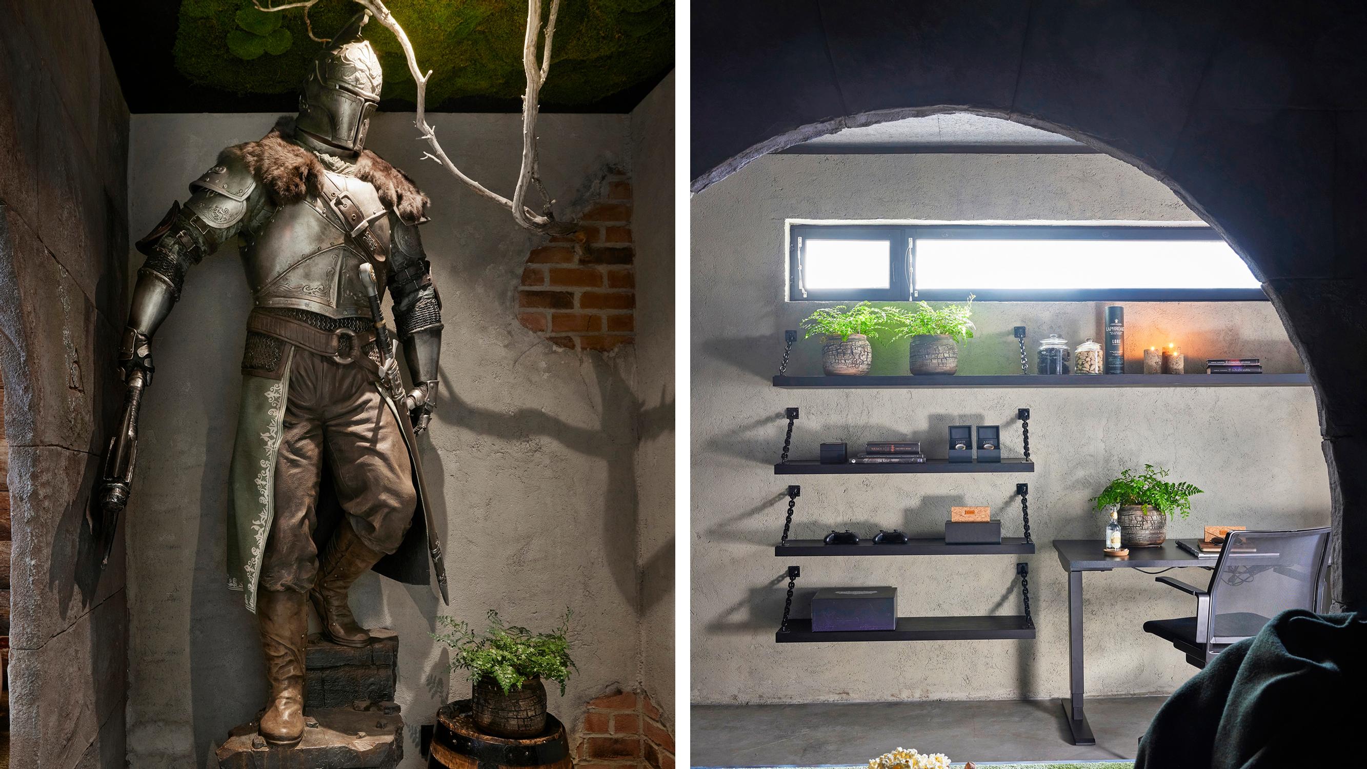 Secret door to dad’s soundproof man cave: from dull home office to a jaw-dropping hideout