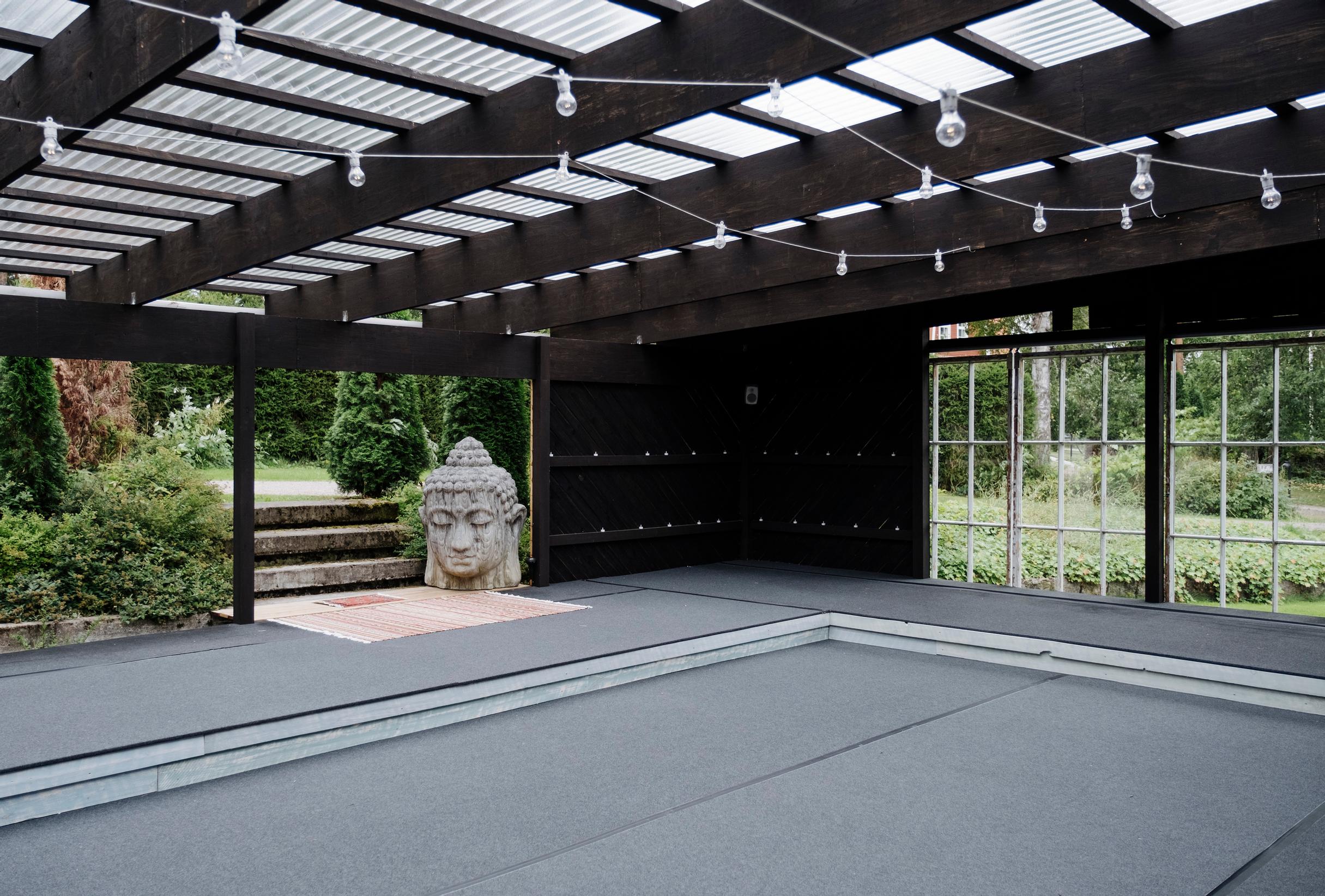 An outbuilding at Villa Mandala