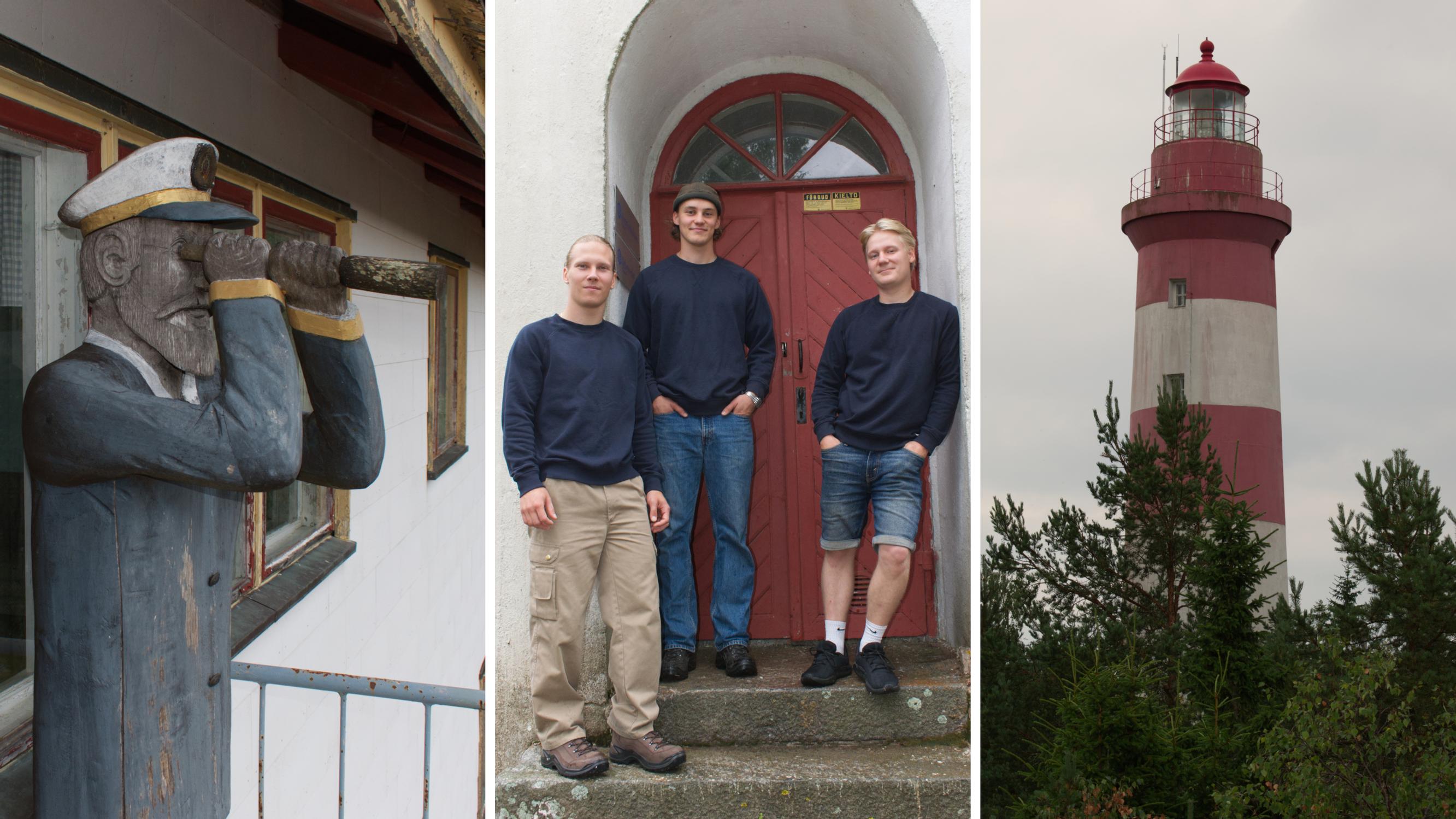 Three Finnish students become lighthouse keepers: learn about their life on the island!
