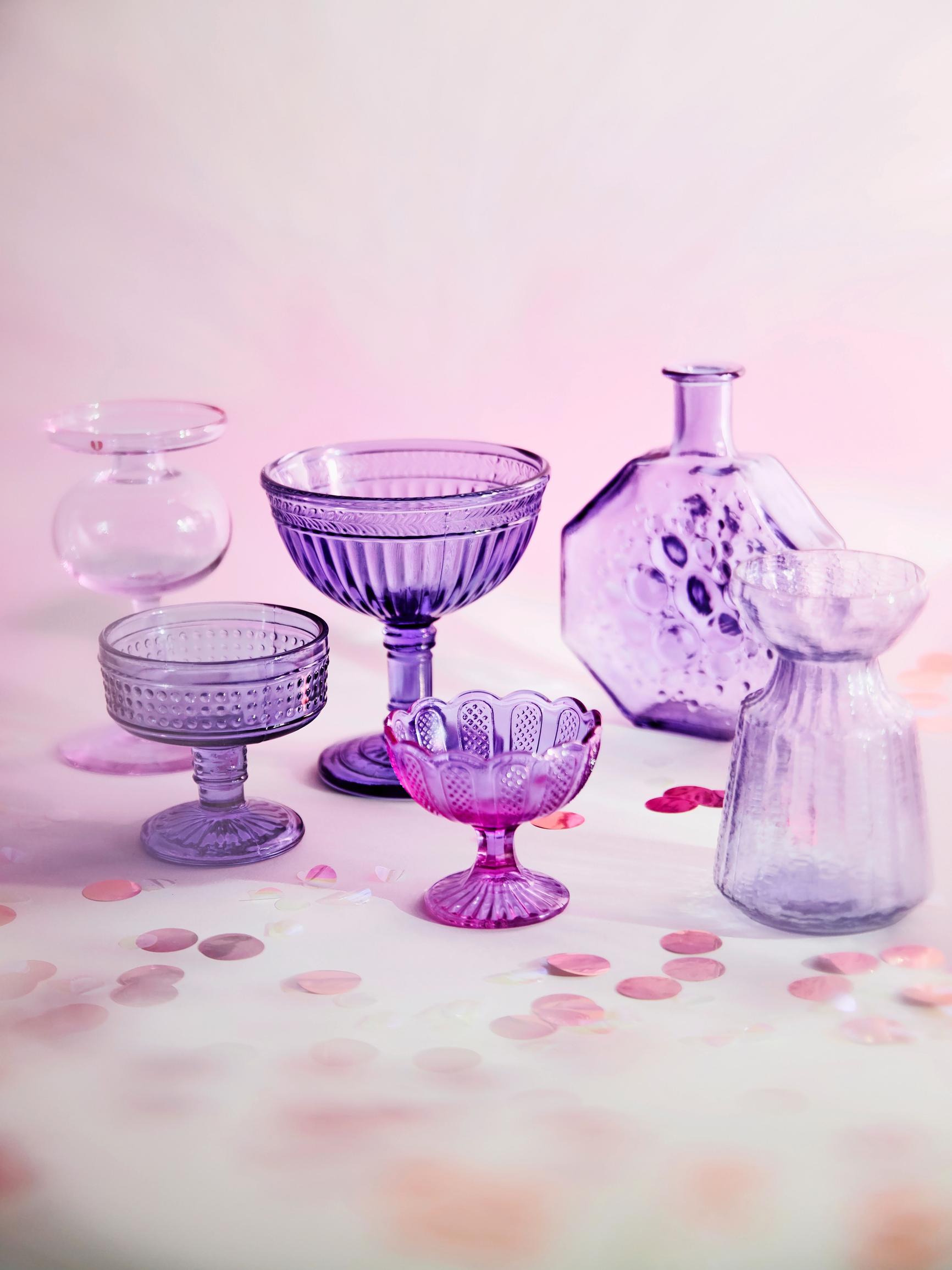 It really does change color—check out these pictures of neodymium glassware!