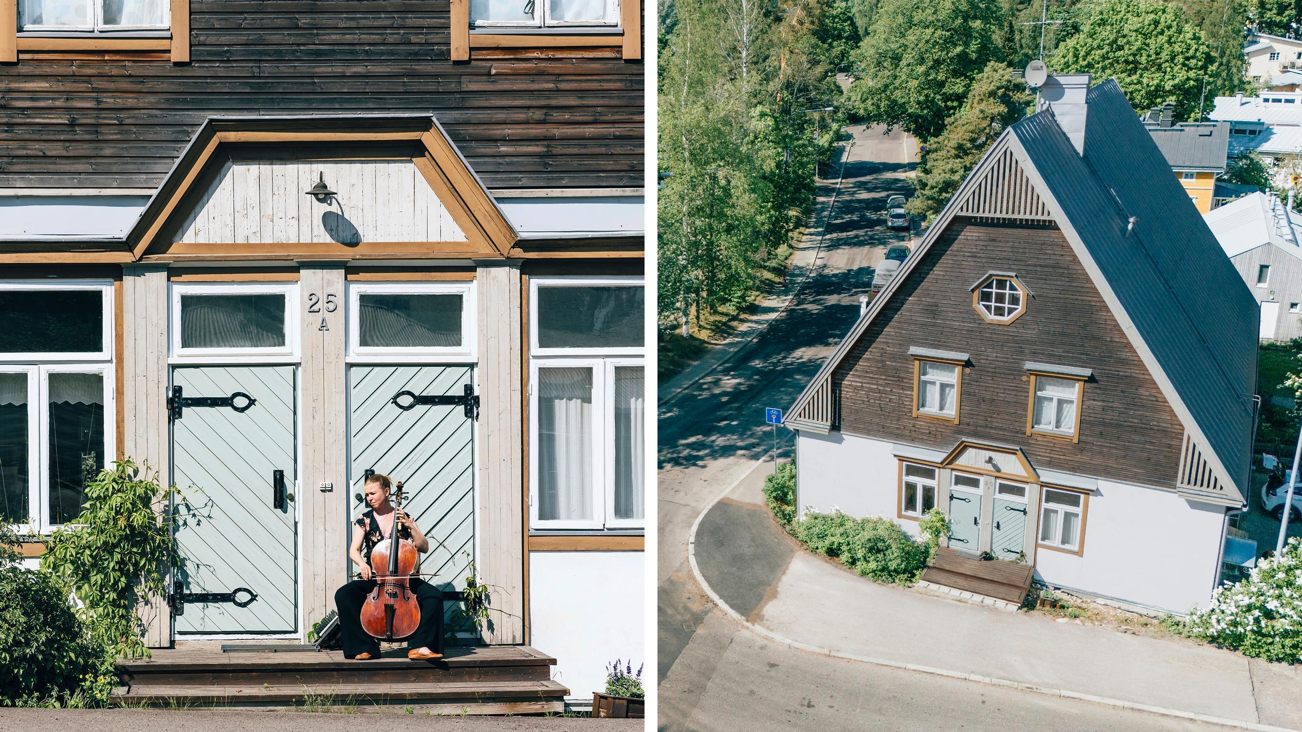 Musician couple’s unique home in a village church—“We often describe it as a home for delicate instruments”