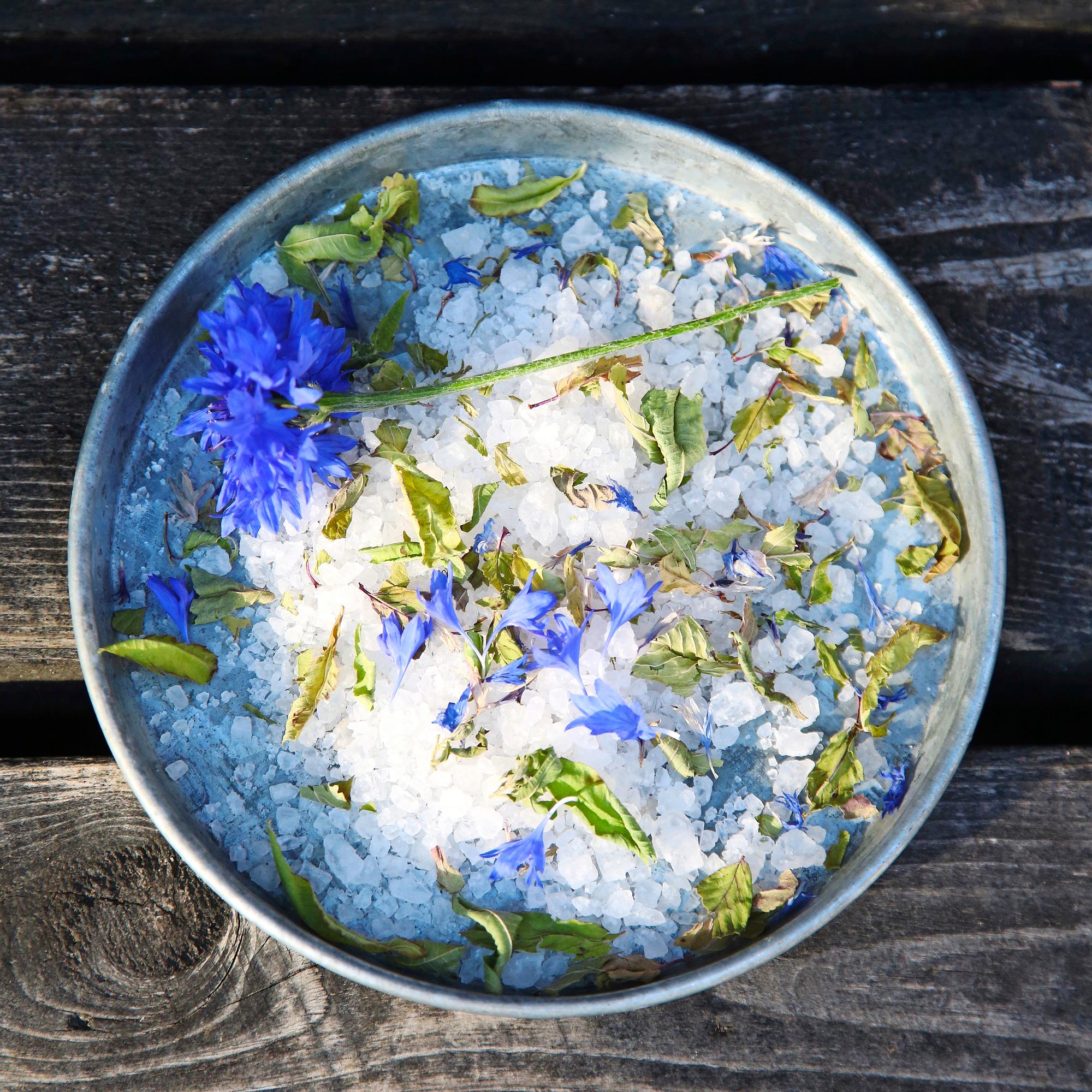 Make your own Epsom salt foot soak with just a few ingredients