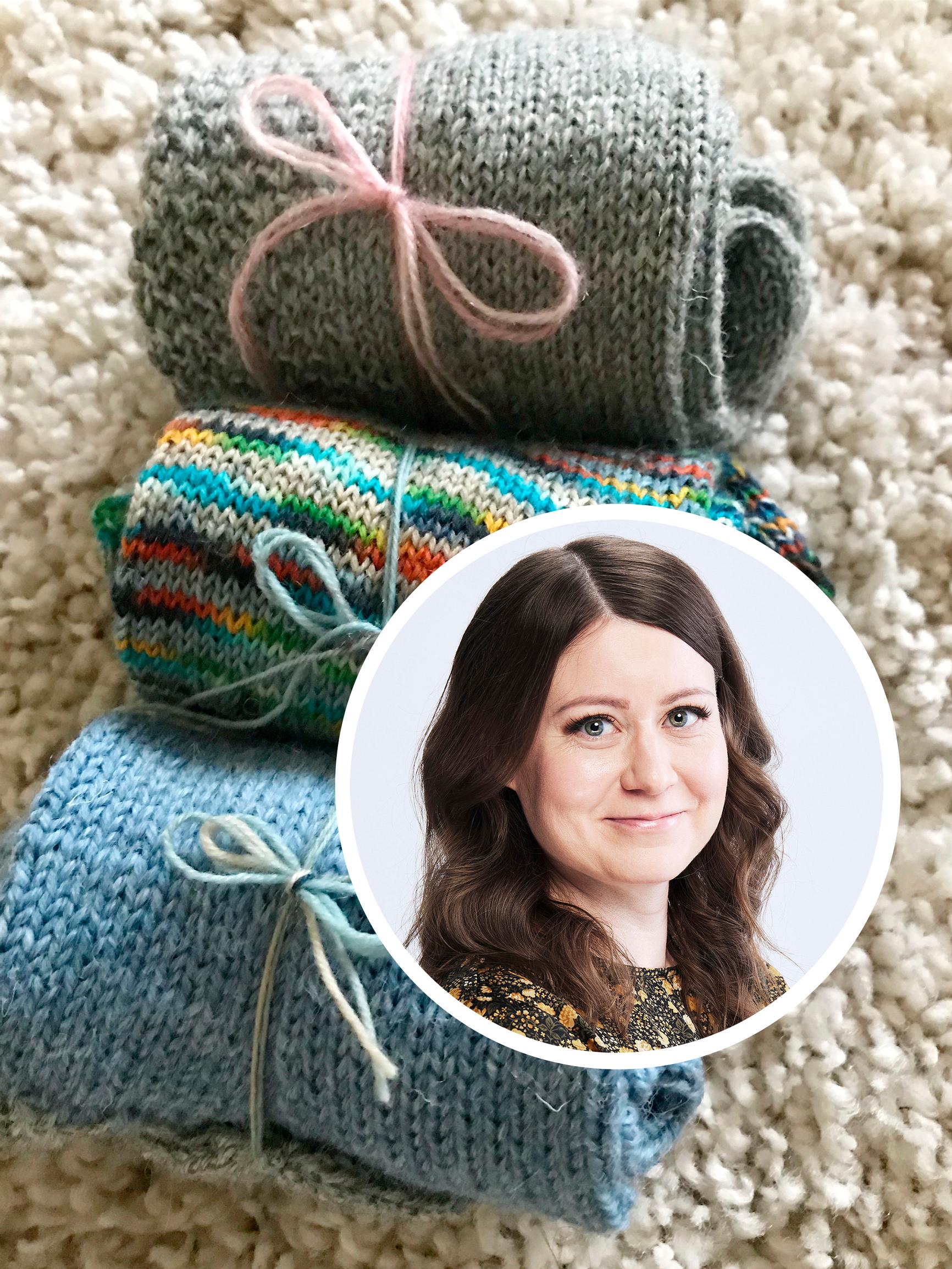 Hey, you who got my knitted gift—every stitch tells your story