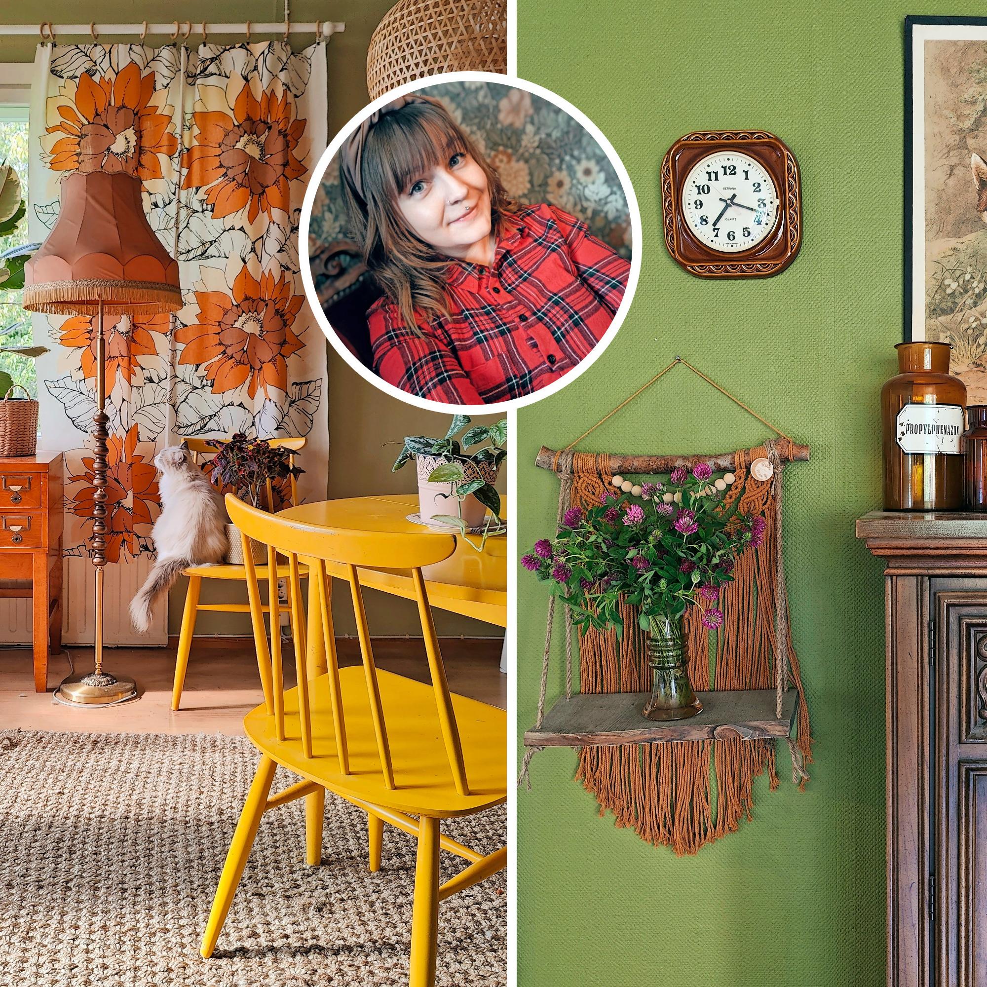 Flea market fan Anna rescues run-down furniture: “You simply can’t resist them when you can get them cheap or even for free”