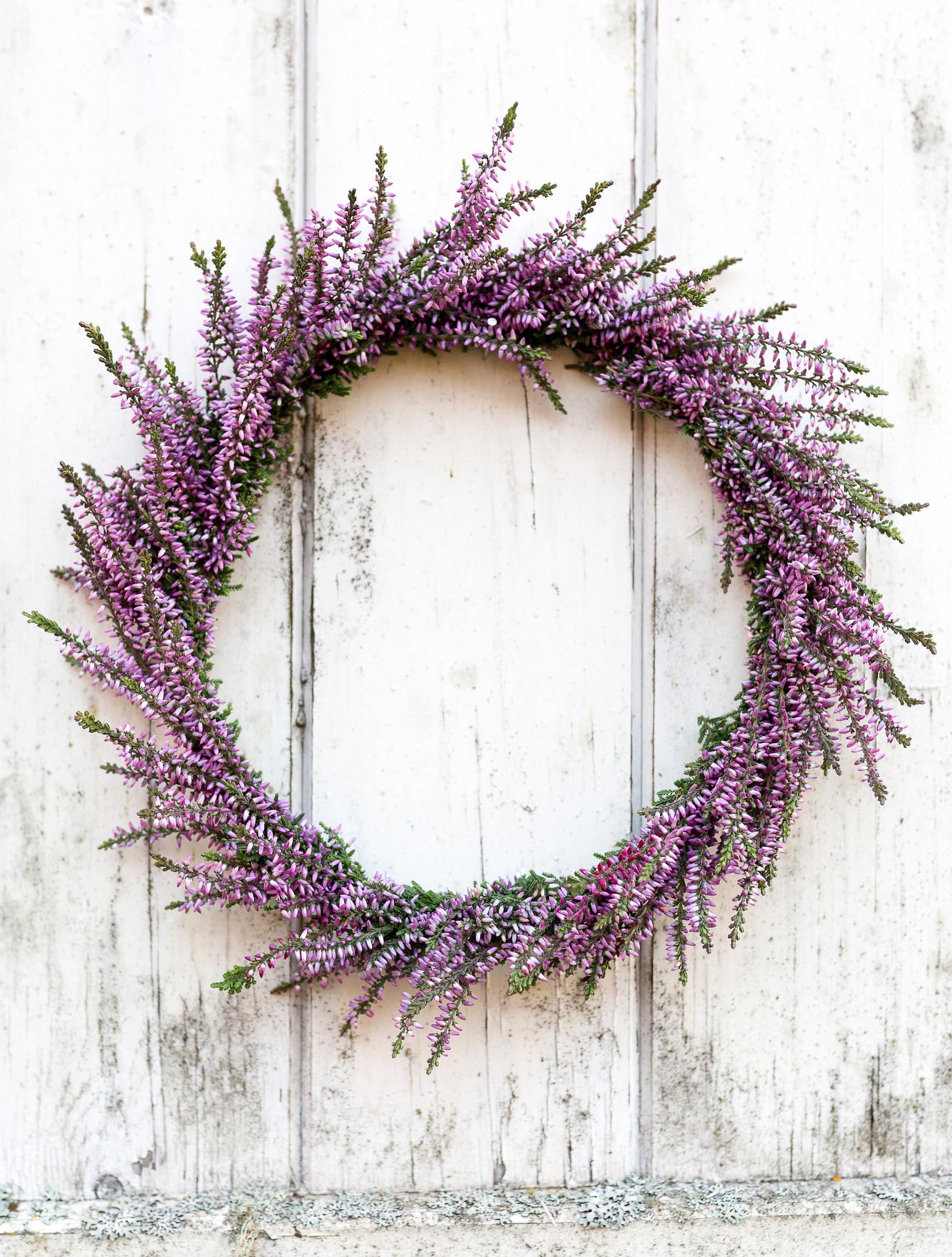 heather wreath