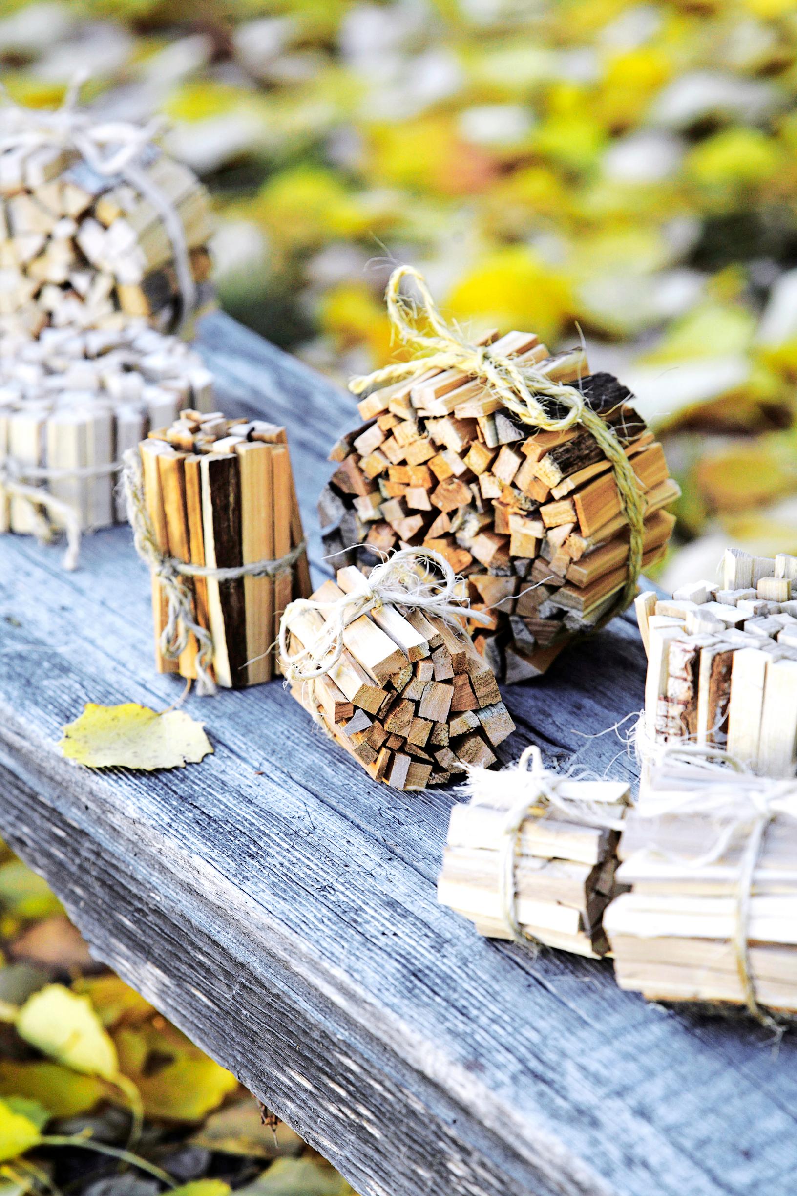 Homemade fire starters