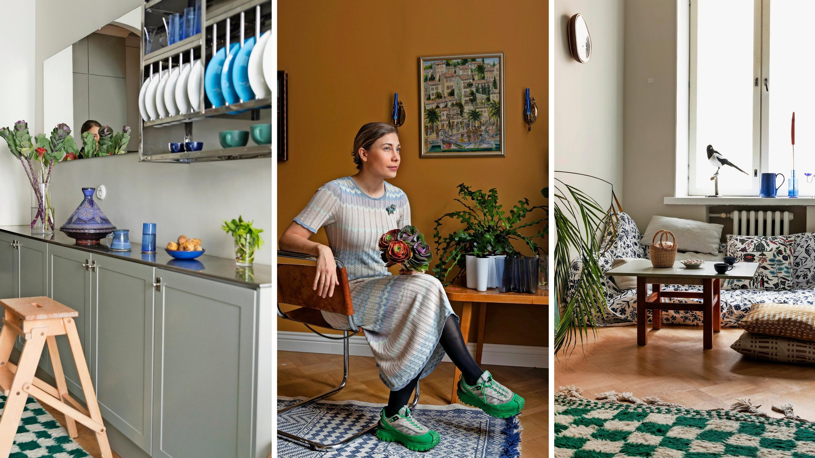 The cigarette-smelling apartment renovated with her mother became a bit too large for Matilde: “I’m happy to share this with roommates”