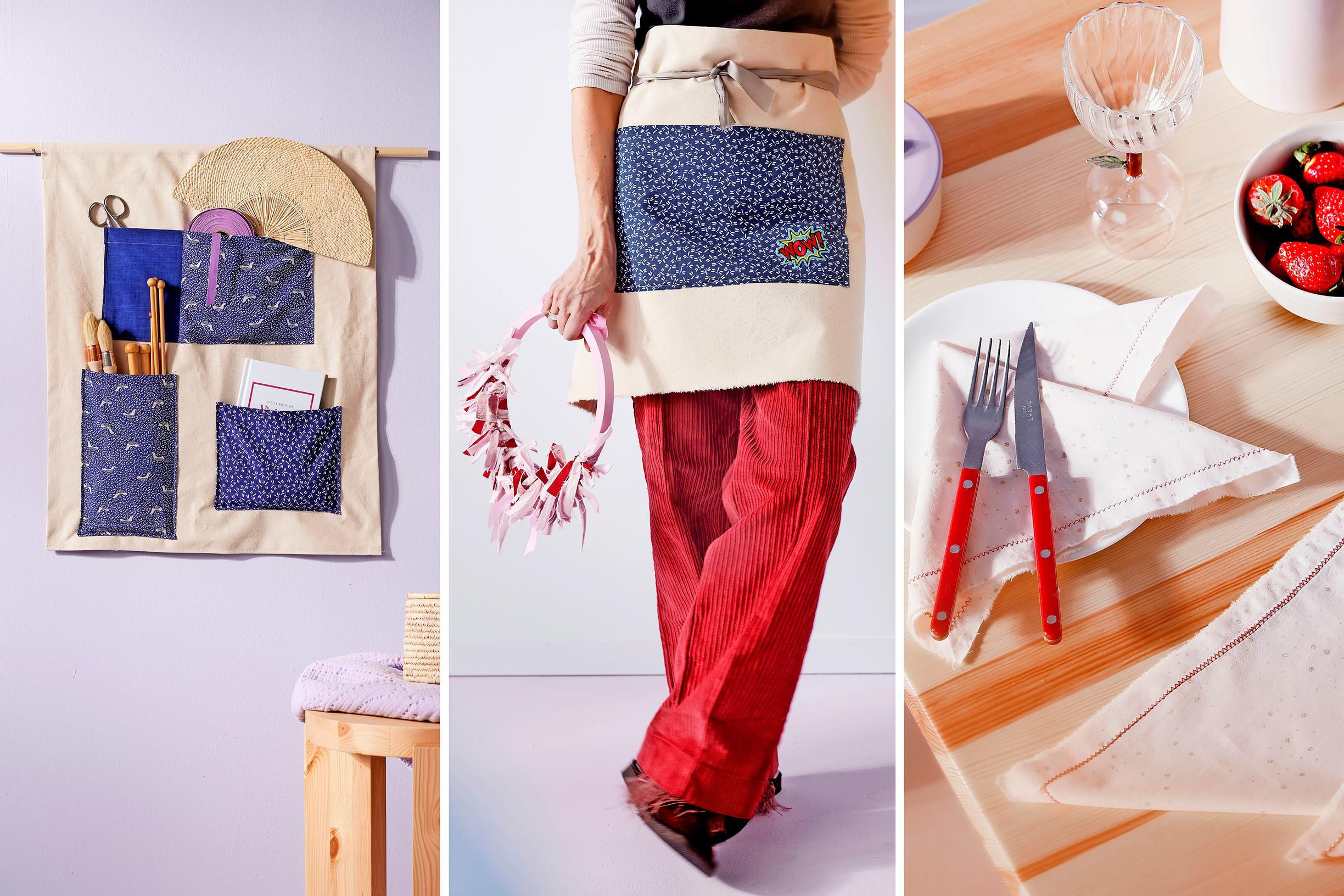 4 creative ways to upcycle your prettiest fabric scraps into handy items