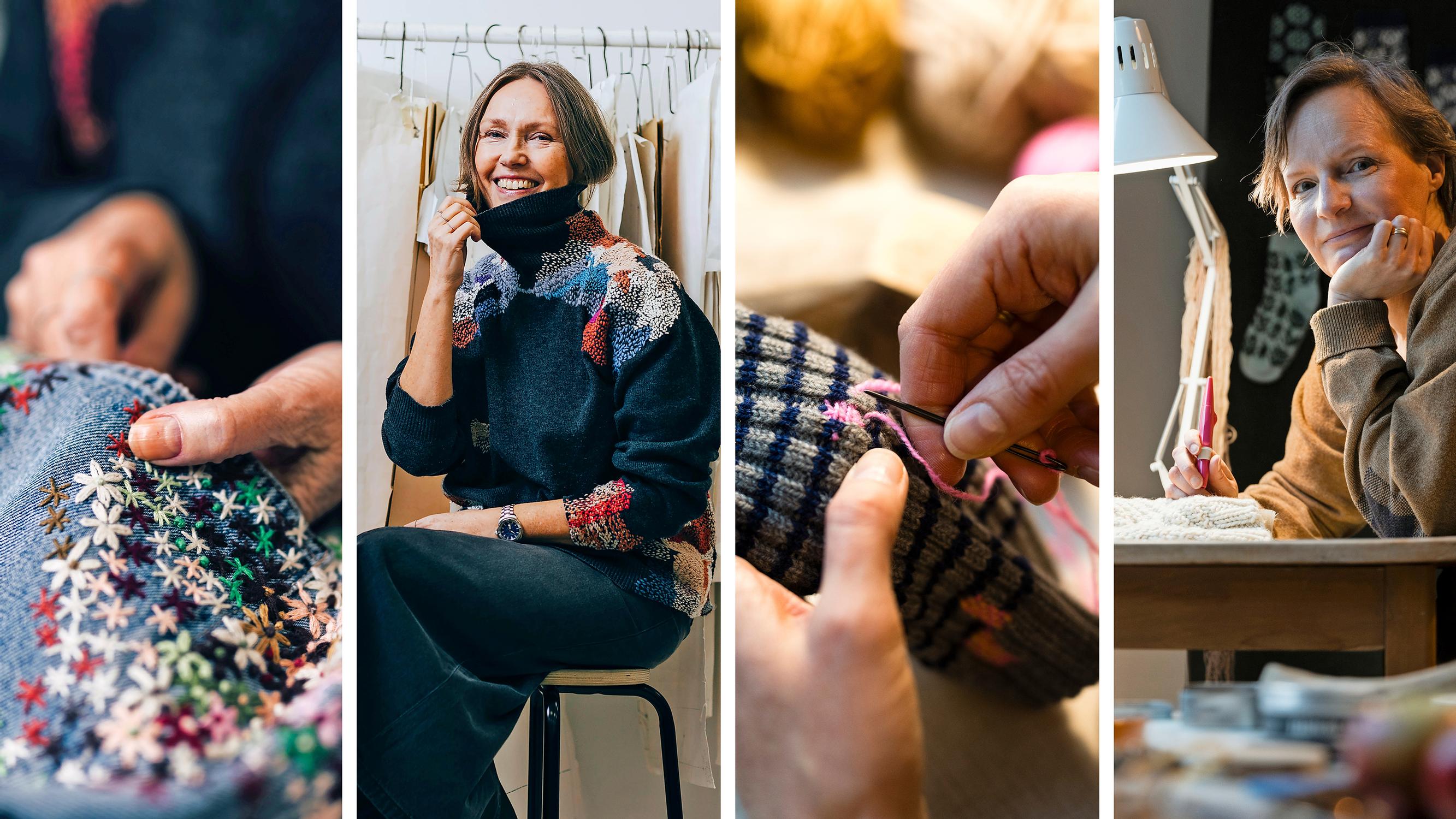 Minttu buys torn clothes just to repair them—13 reasons to love mending!
