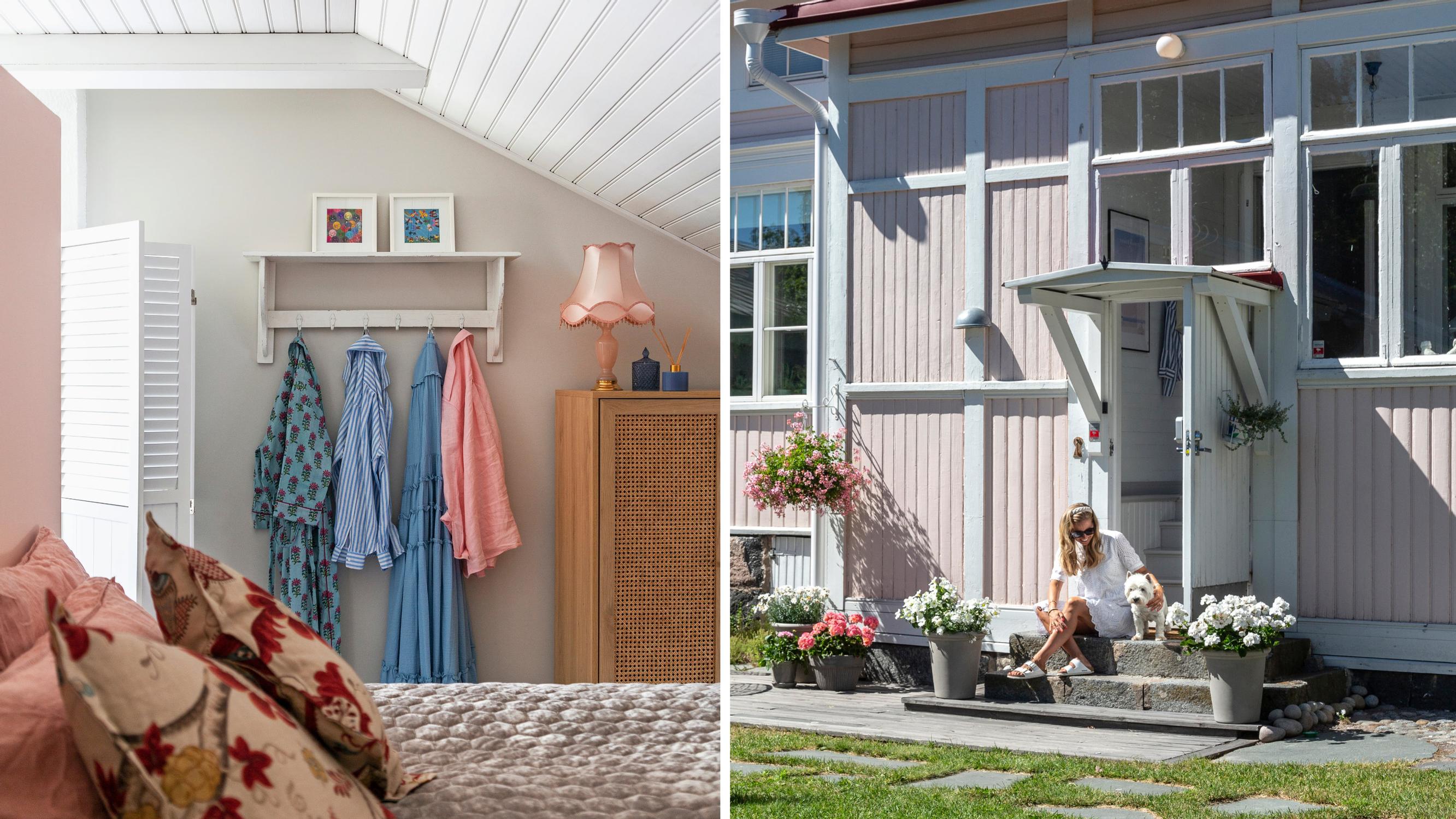 “It’s easy to entice guests to Hanko”—Tiina maximizes the sleeping capacity of her family’s summer home with small tricks
