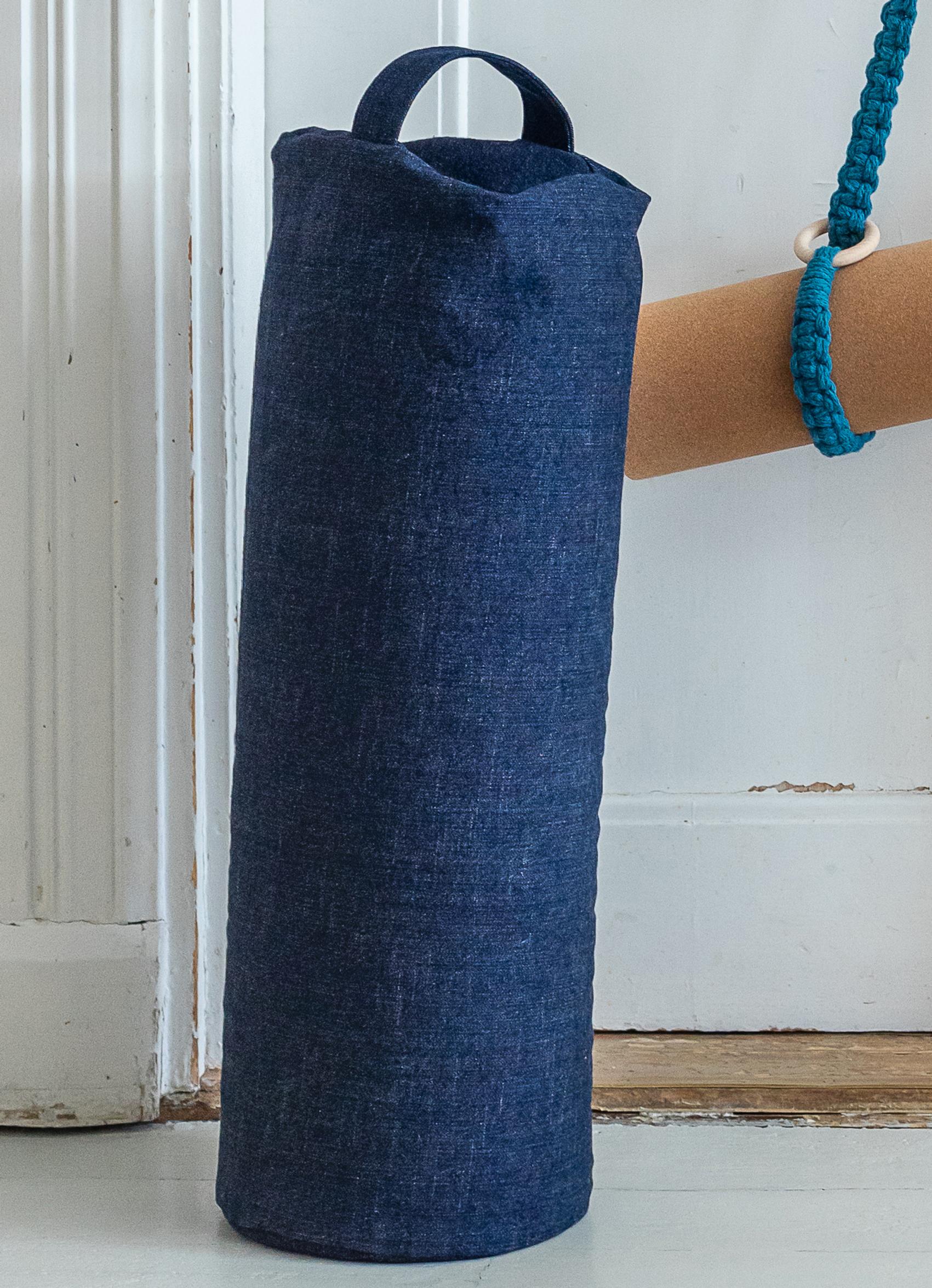 Yoga bolster: your handy companion for relaxing stretches—Sew a firm cotton pillow with this tutorial