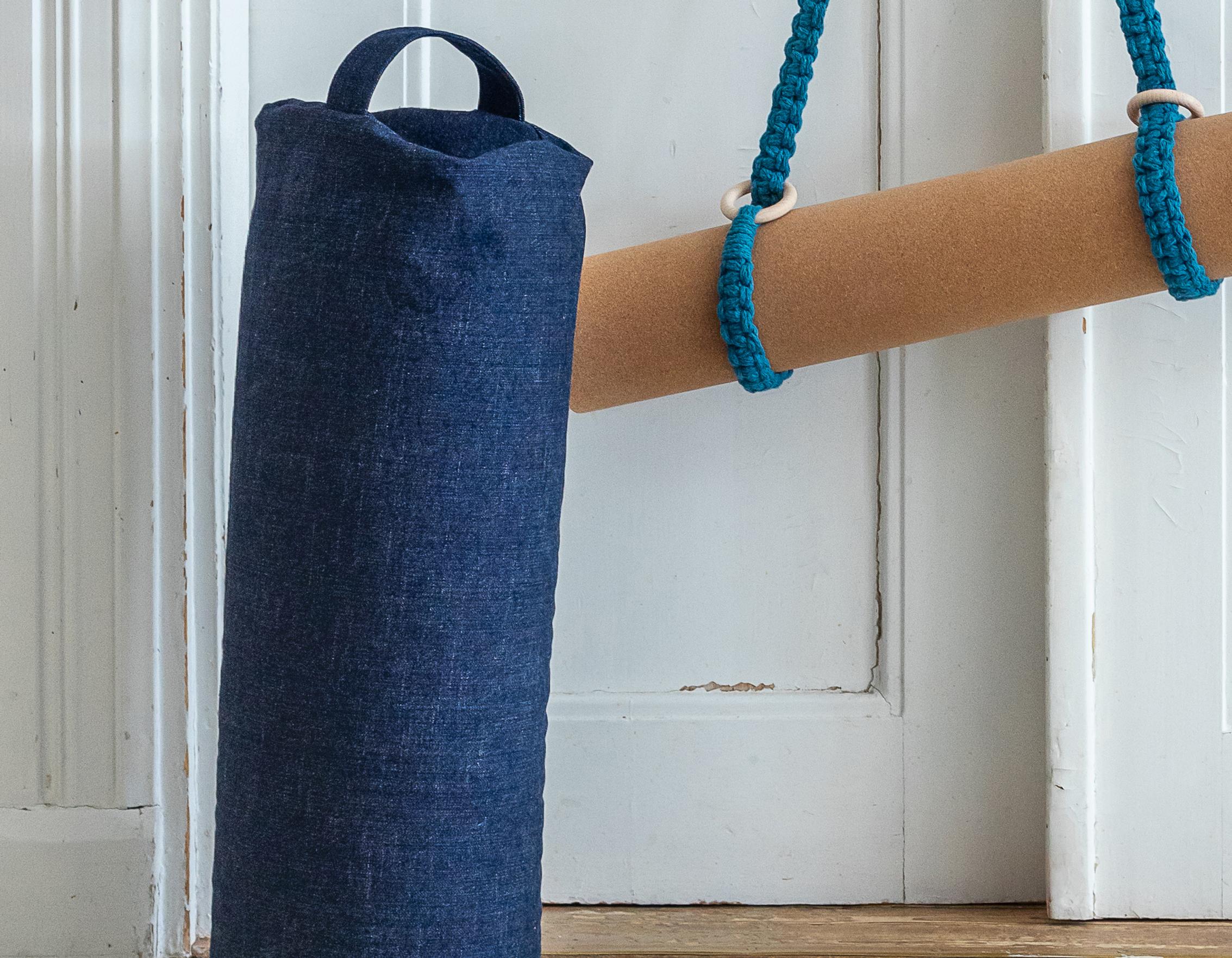 Yoga bolster: your handy companion for relaxing stretches—Sew a firm cotton pillow with this tutorial