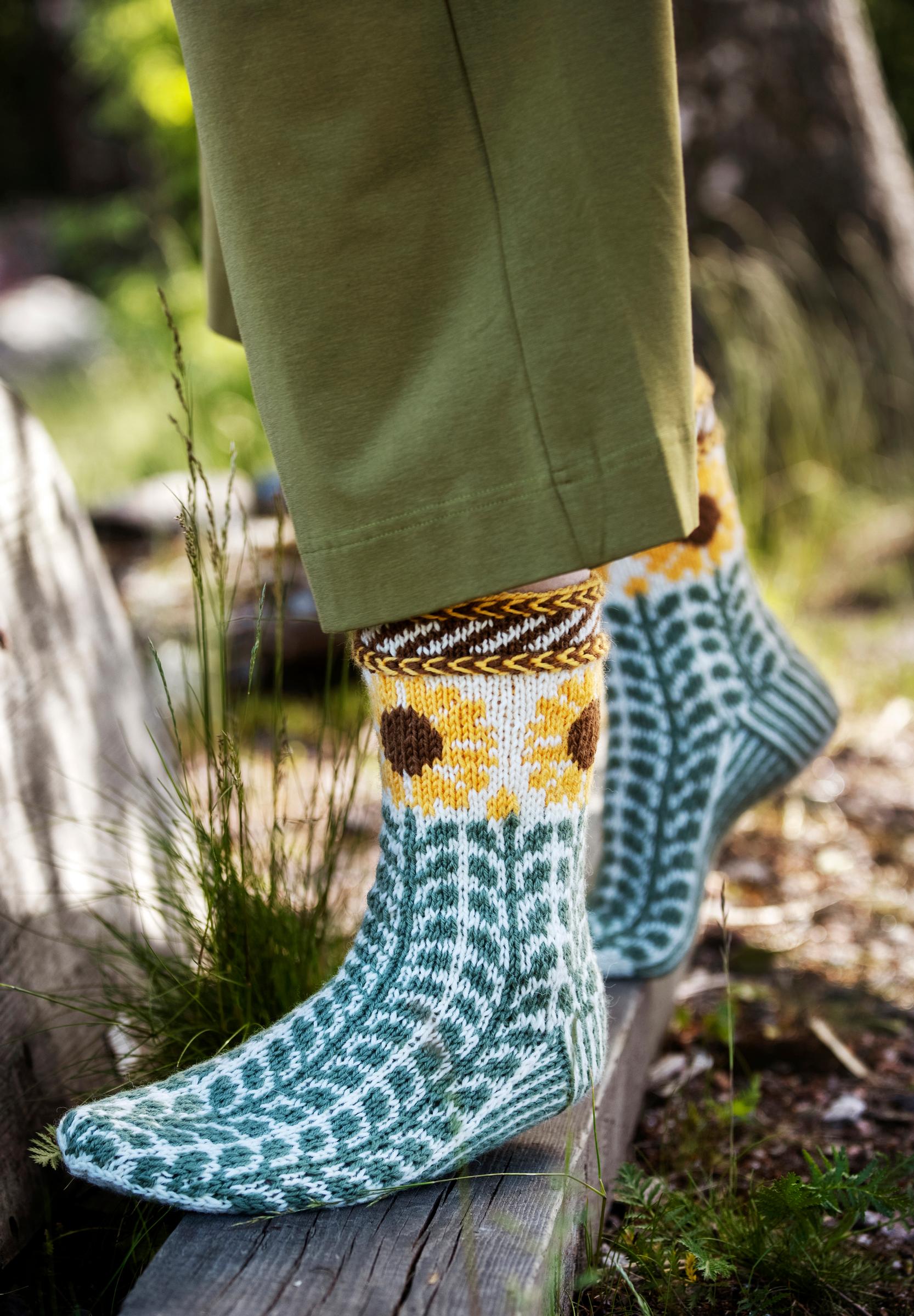Sunflower socks
