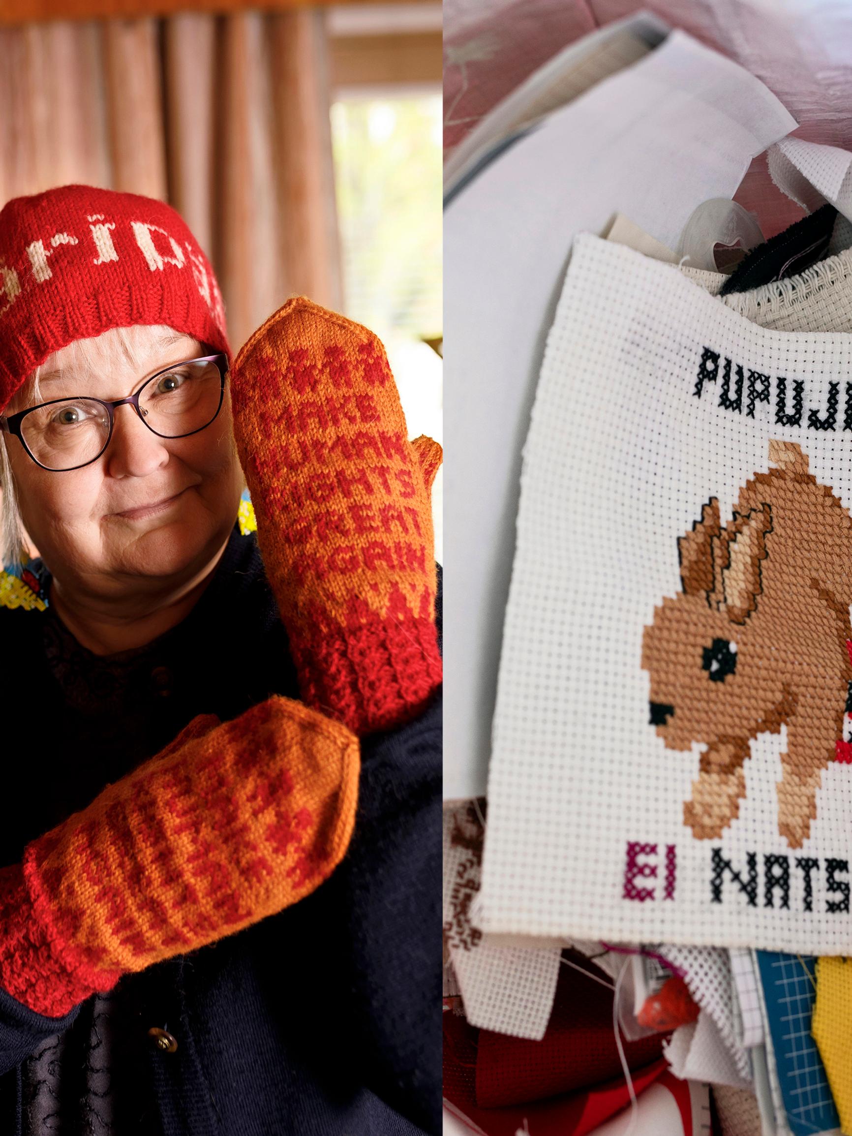 “When I’m angry, I ground myself by knitting mittens”: three women want to change the world with crafts