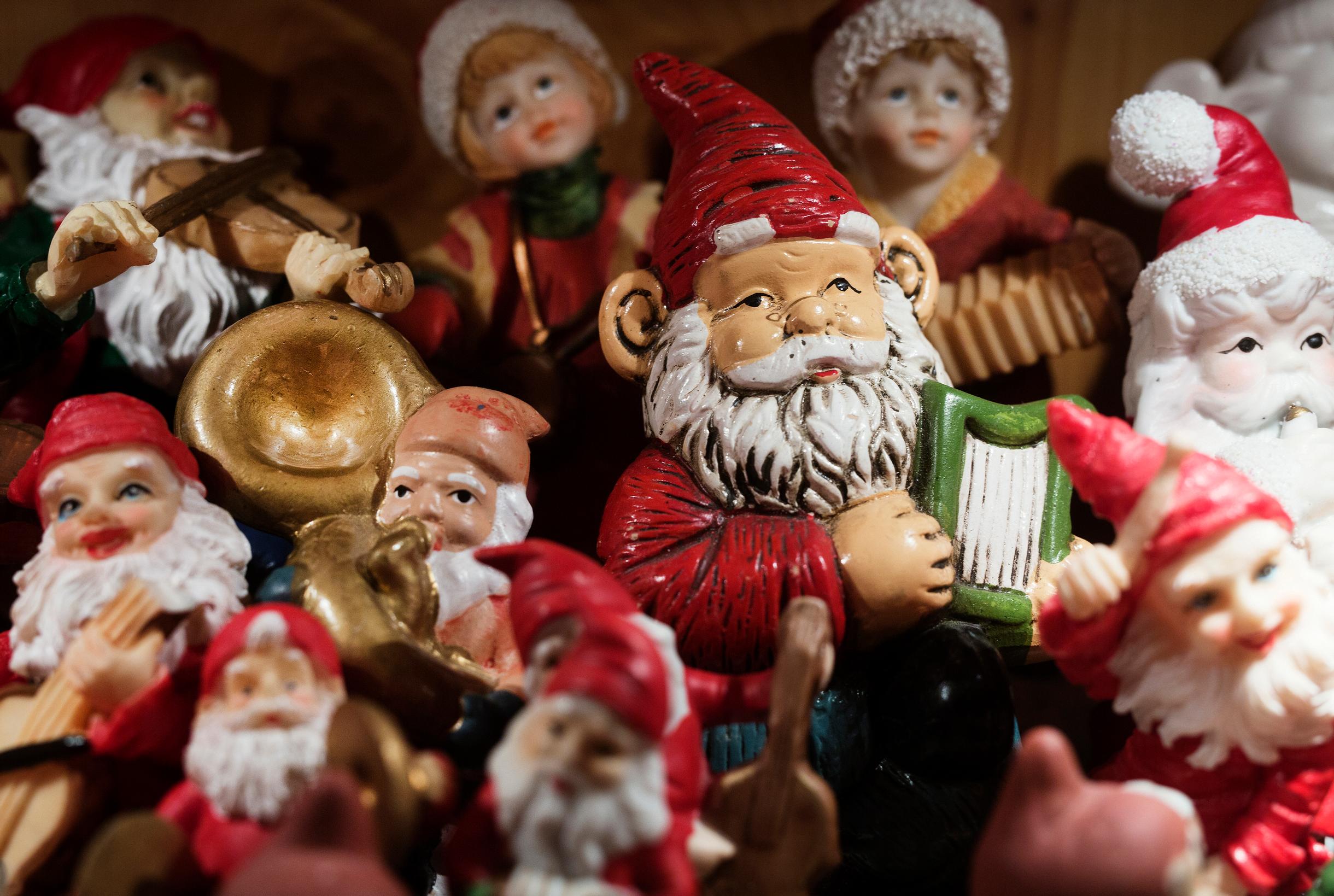 Vintage gnome decorations