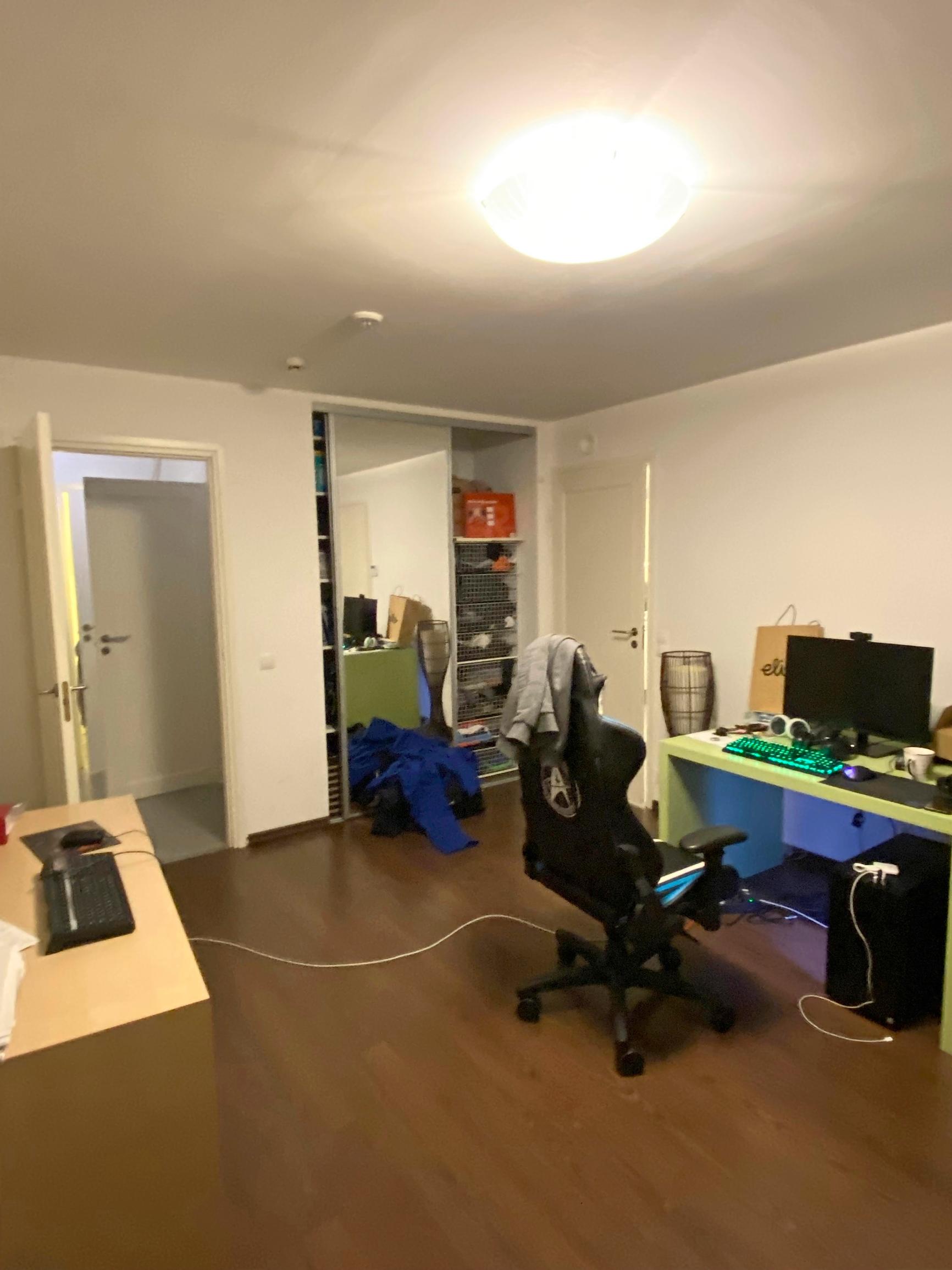 A home office before the renovation
