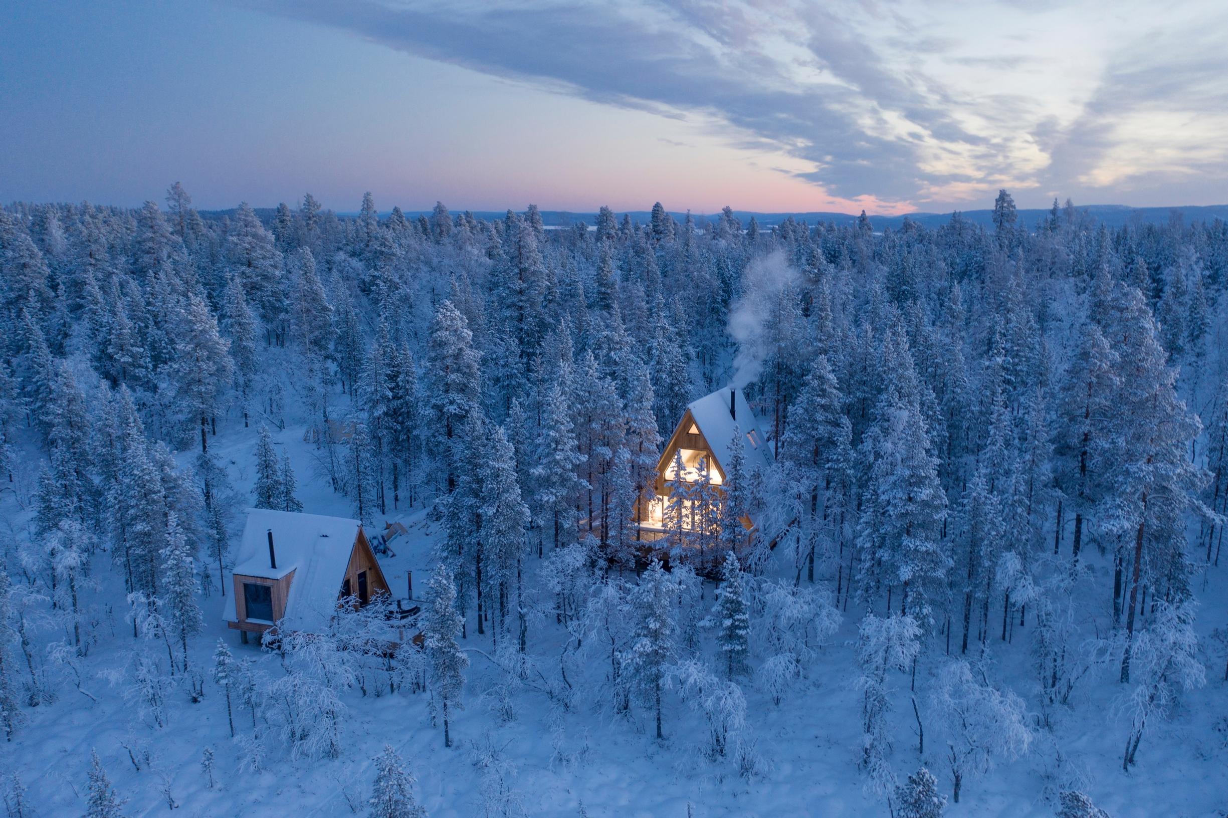 Wilderness cabin in Lapland
