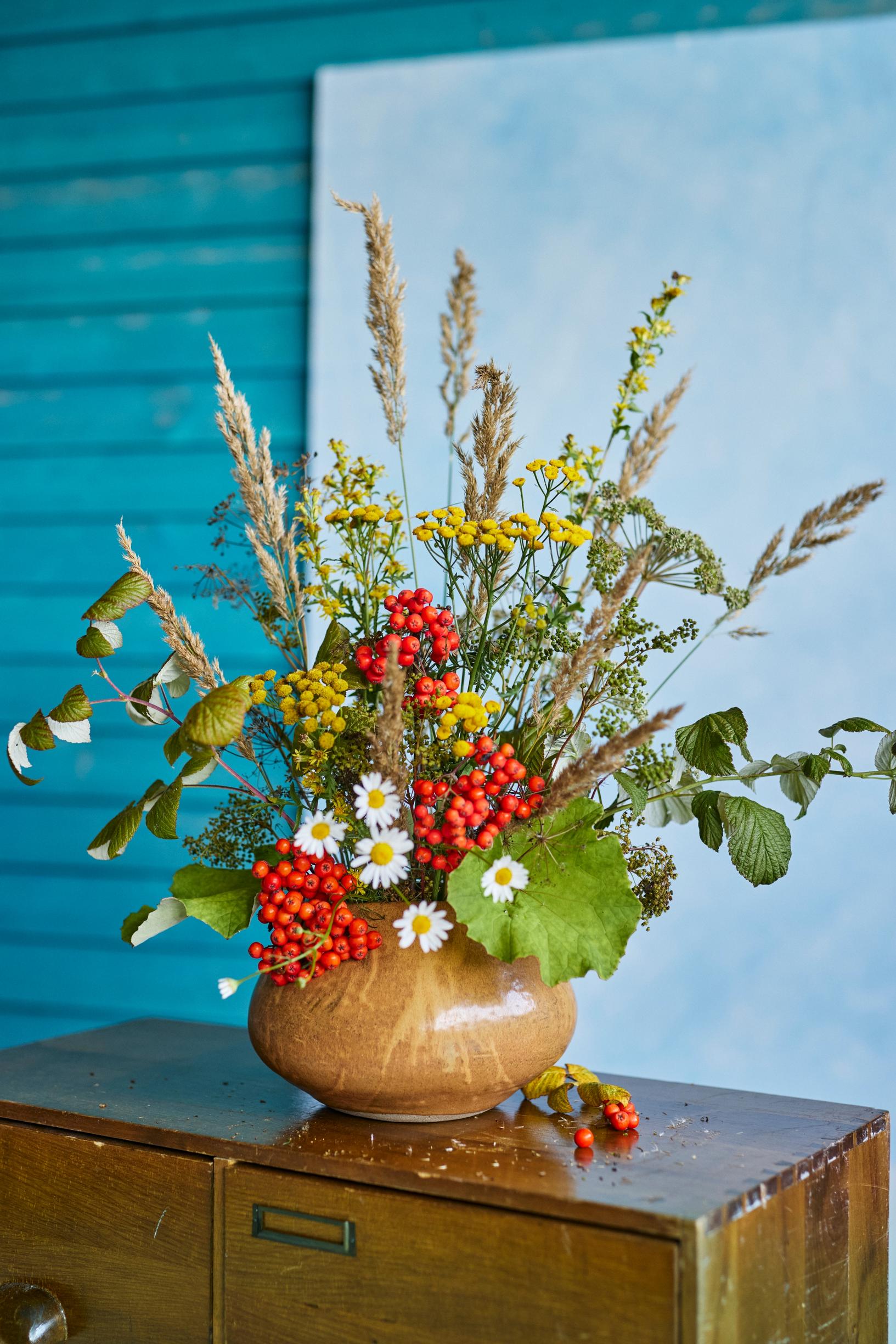 Wildflower arrangement