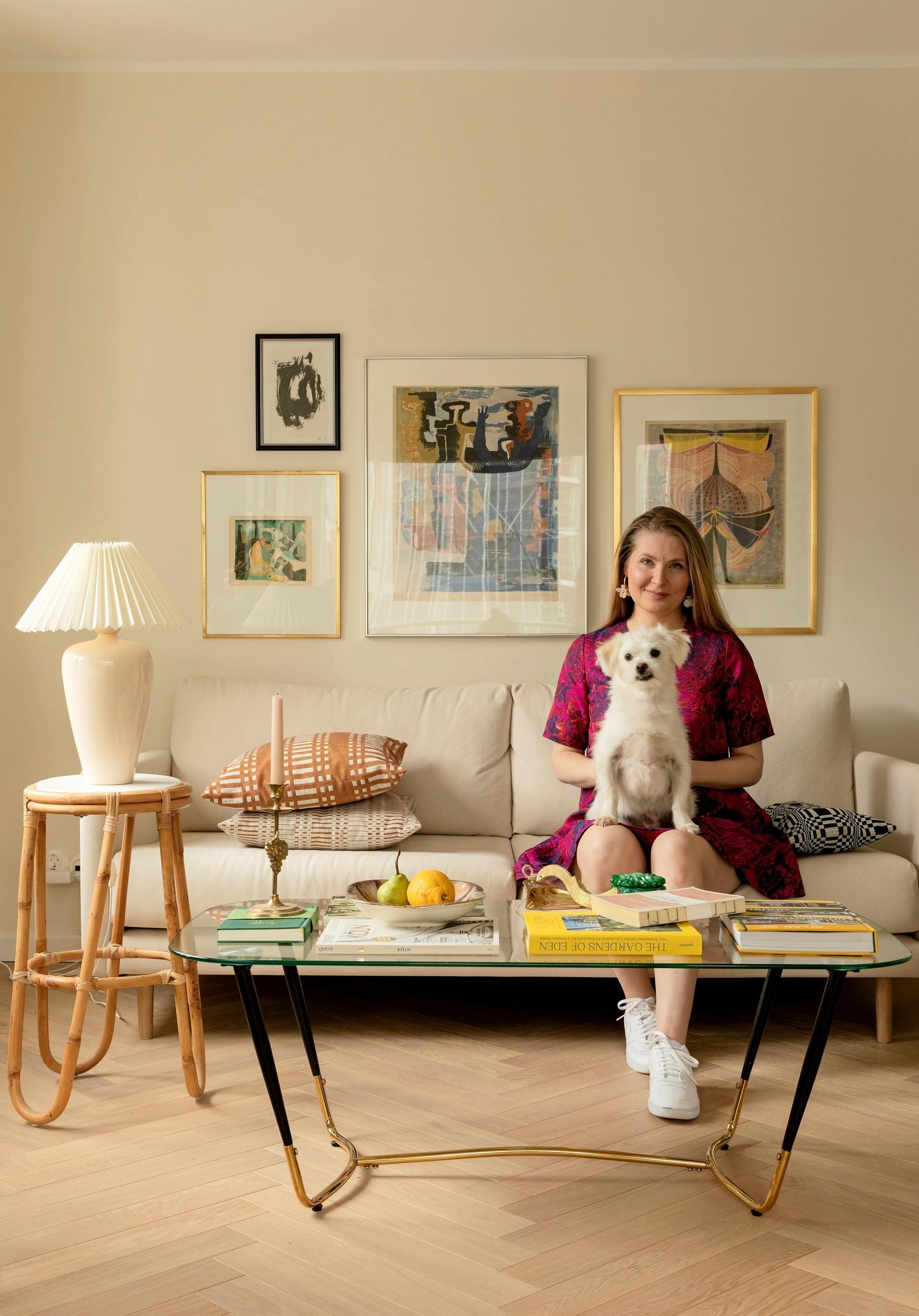 Less clutter, more charm: Anna-Maria’s small two-room apartment keeps only what truly matters