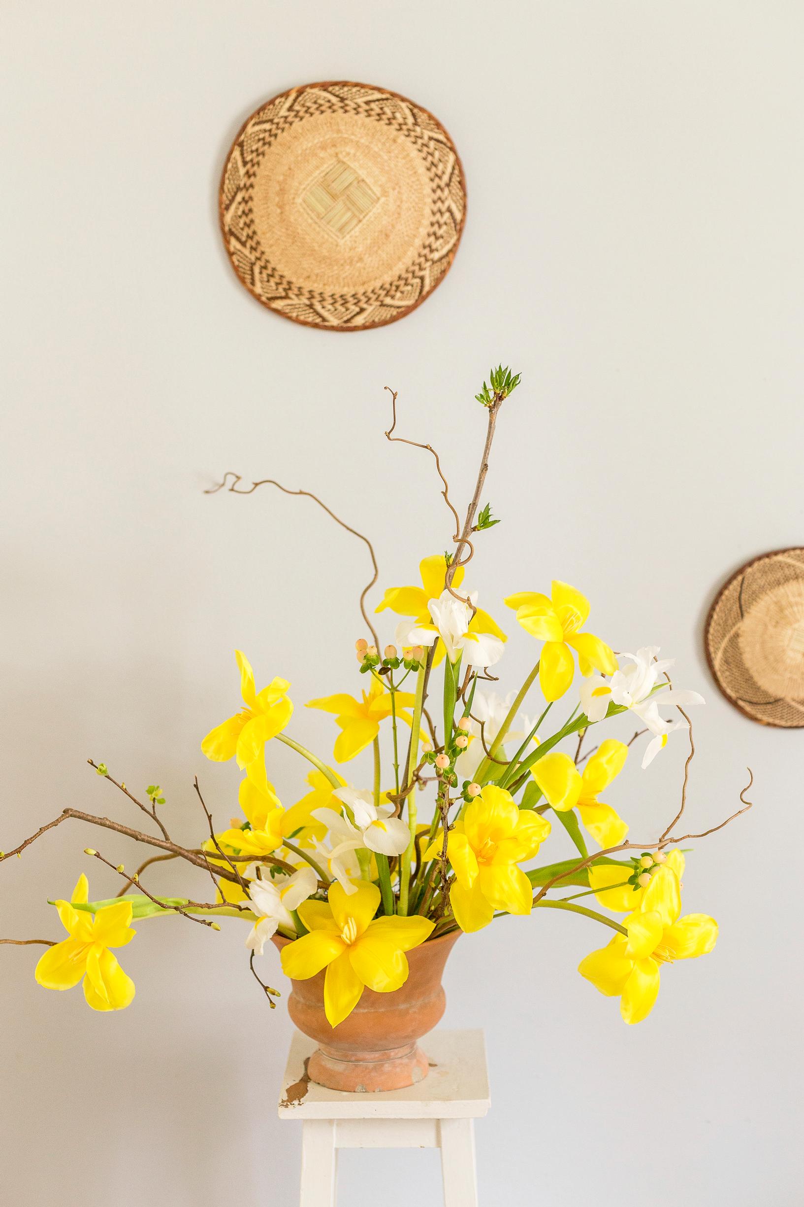 Did your tulips grow too tall? Make a bright spring arrangement with a master florist’s tips