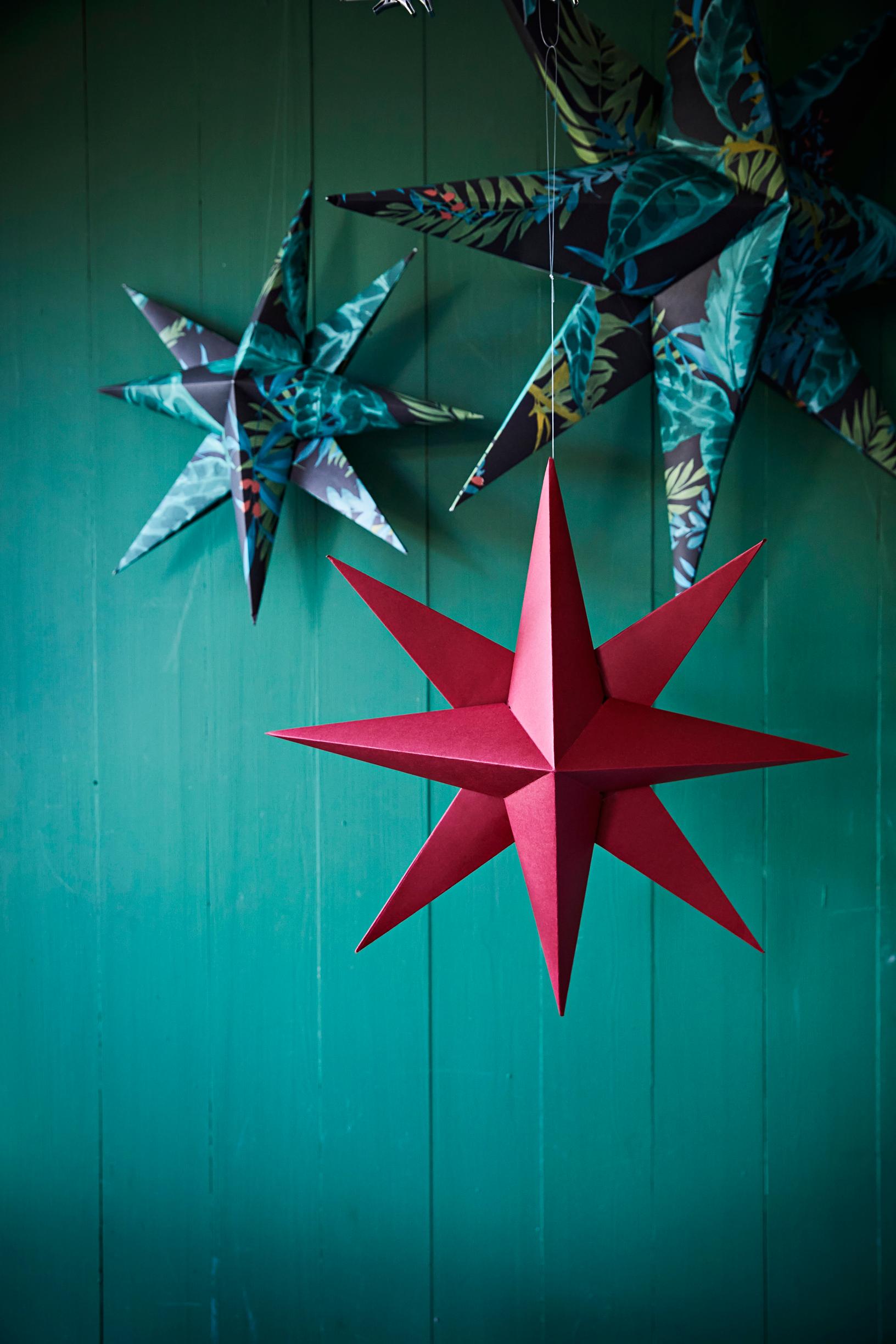 Christmas star crafting instructions