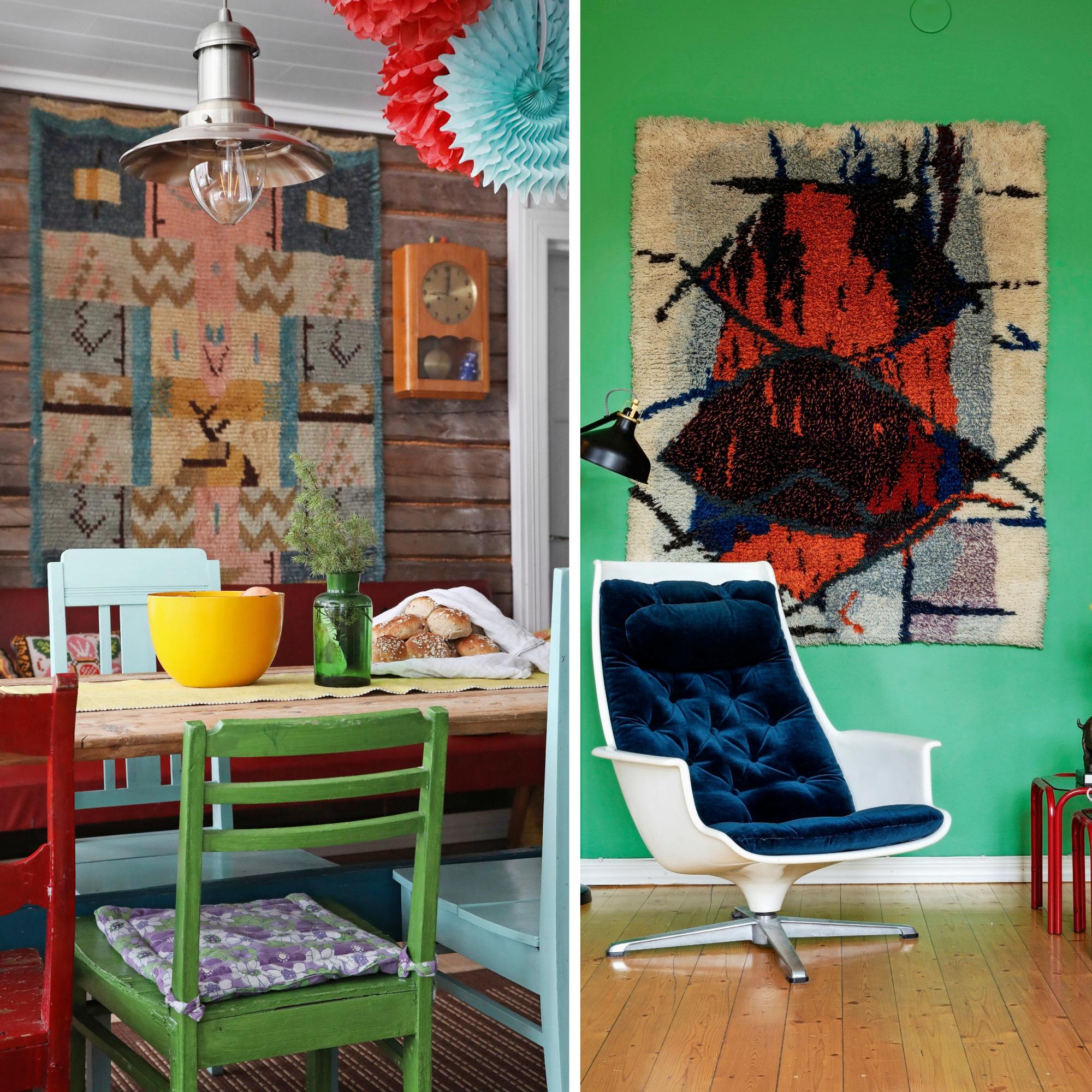 13 enchanting rya: these traditional textiles steal the show