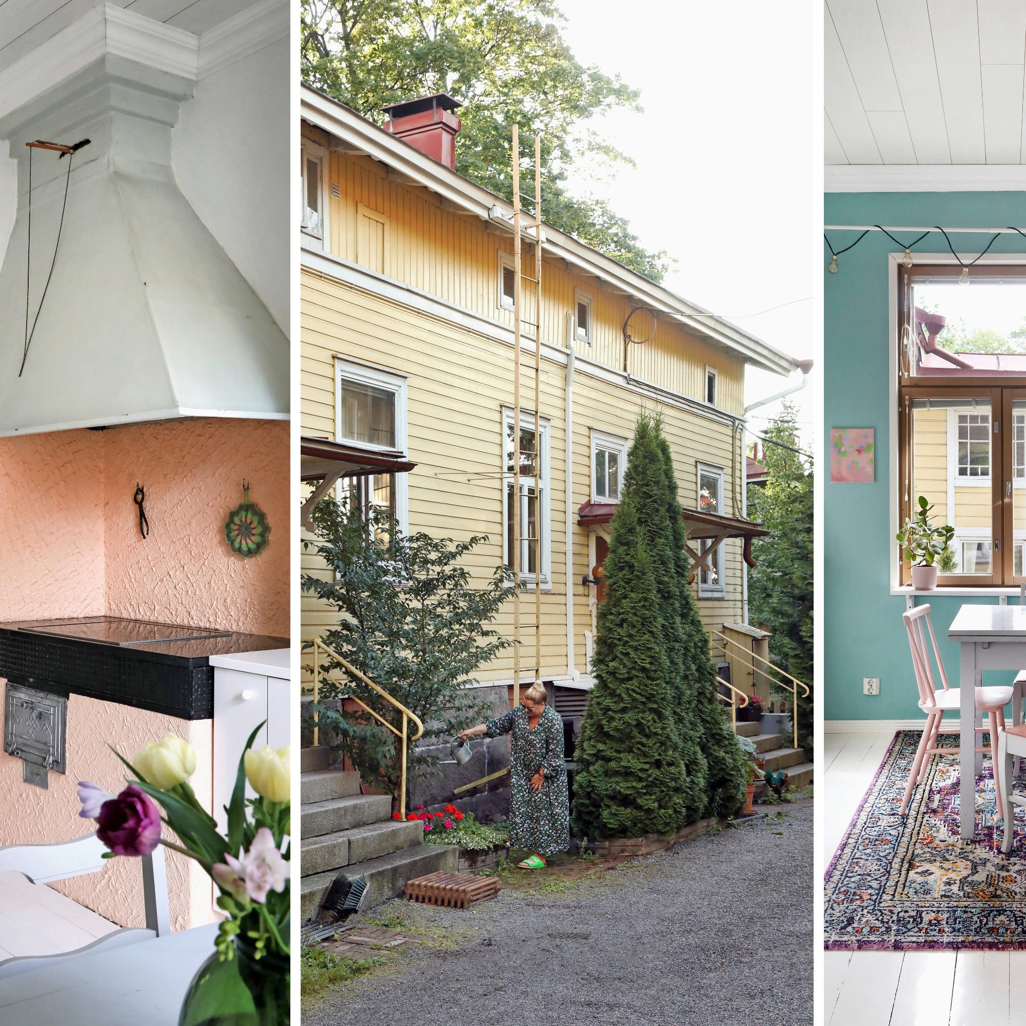 A former sea captain’s home is now Minna’s pastel playground