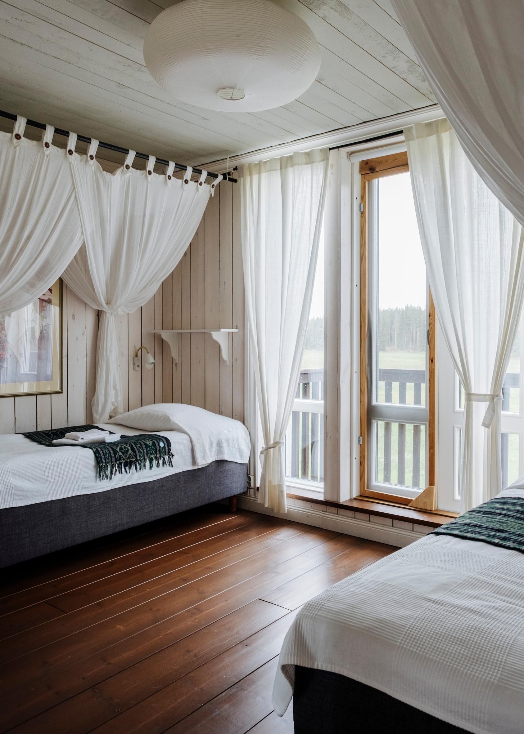 A double room at Villa Mandala