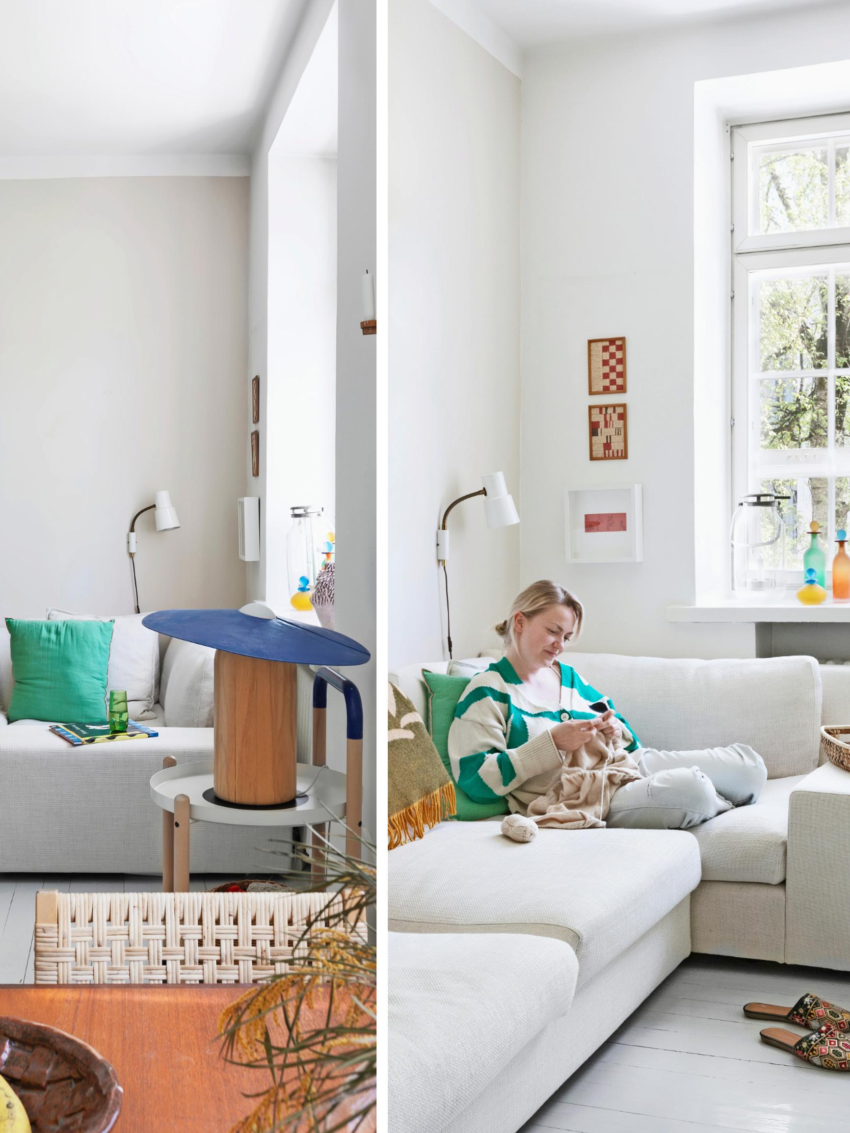 38-square-meter wonder! Interior architect Emilia Lonka made the most of her cozy mini-home with spot-on choices