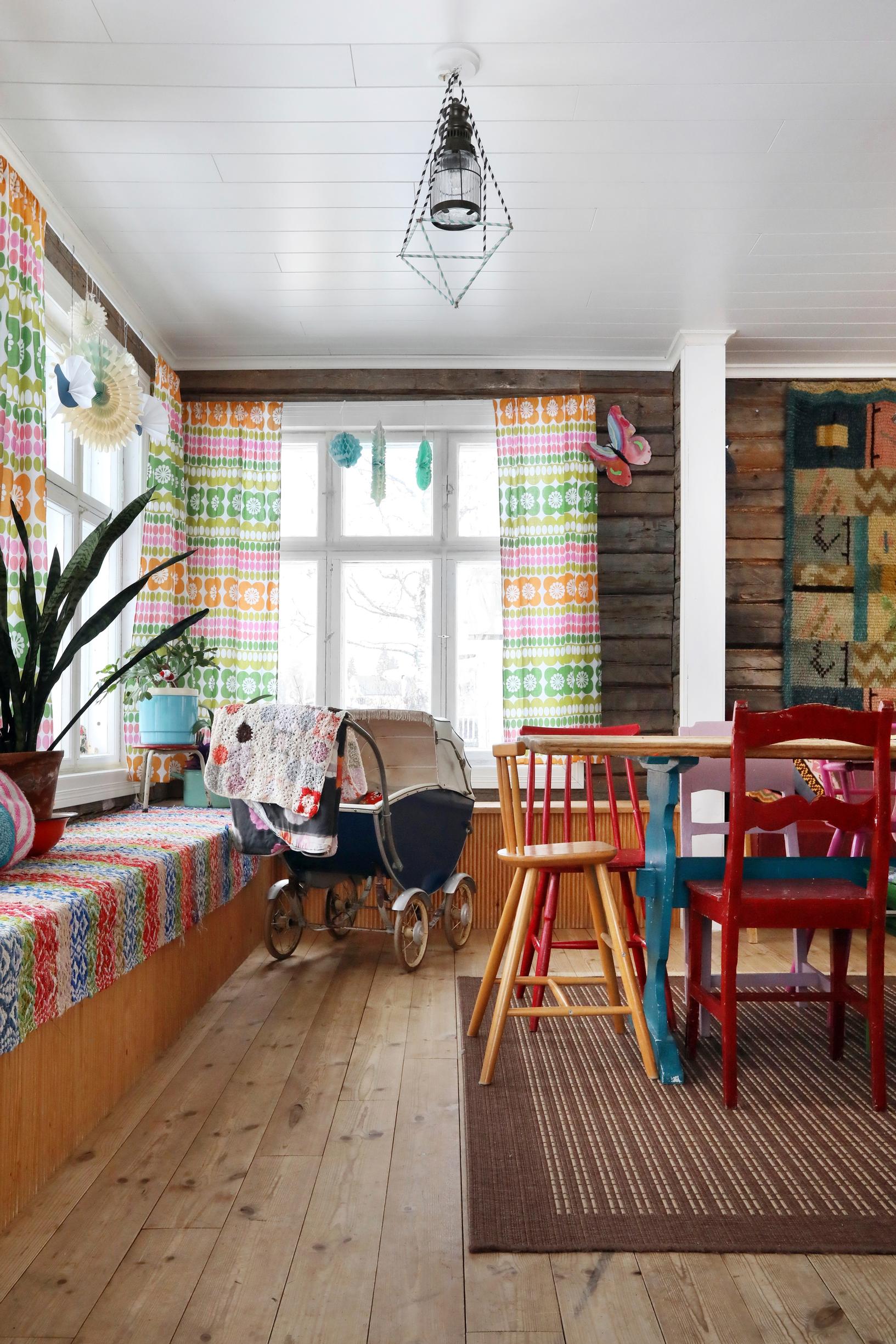 The Rissa family’s farmhouse kitchen.