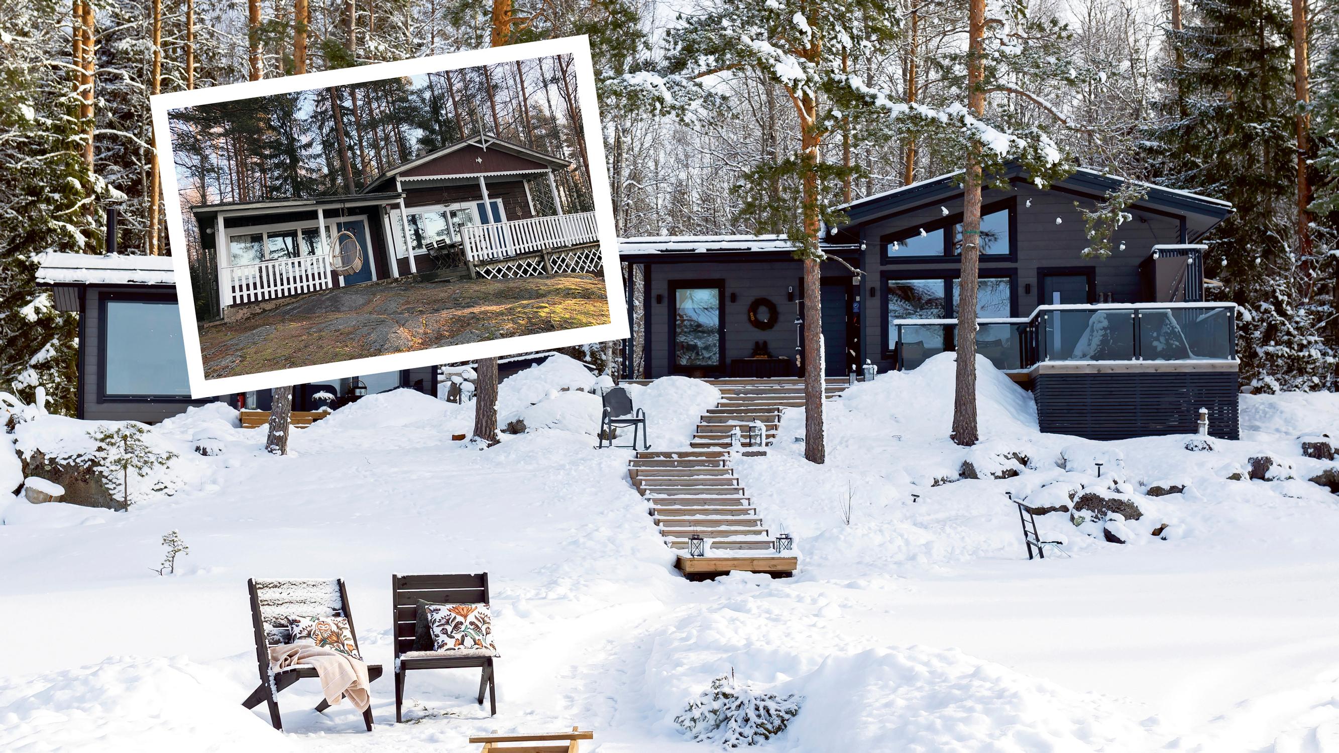 Incredible transformation on a budget! Kari and Mari turned 1960s lakeside cottage into year-round haven
