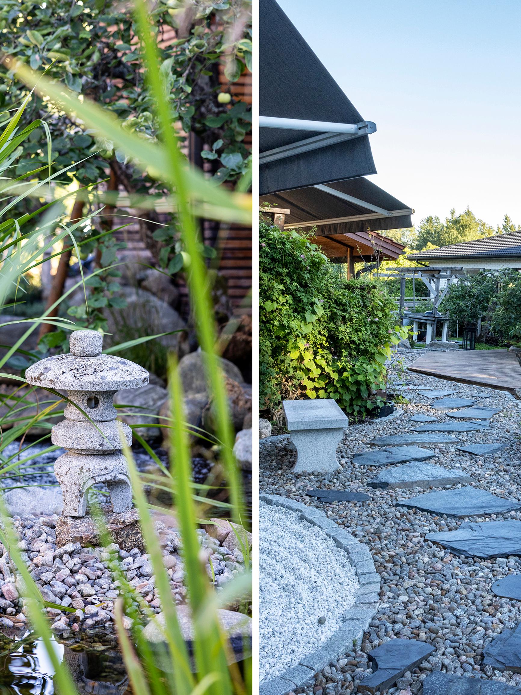 Japanese-style garden with 40 carp: “It took a couple of years to persuade my wife”