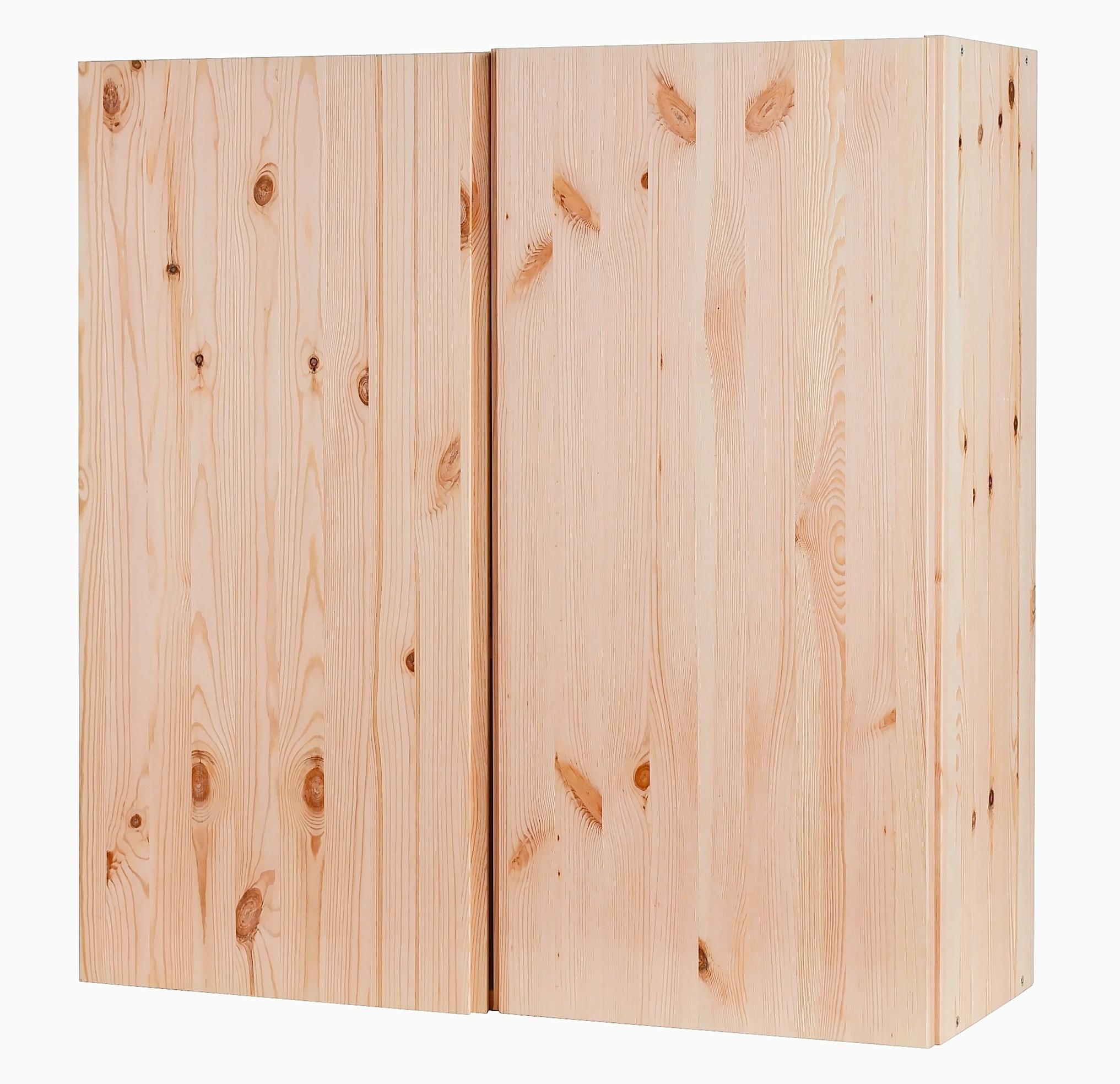 Untreated pine cabinet
