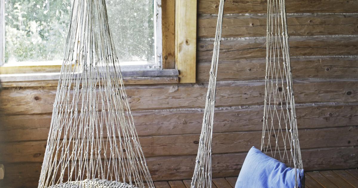 Chair Rope Building Craft a hanging chair from natural rope | Kotona Living