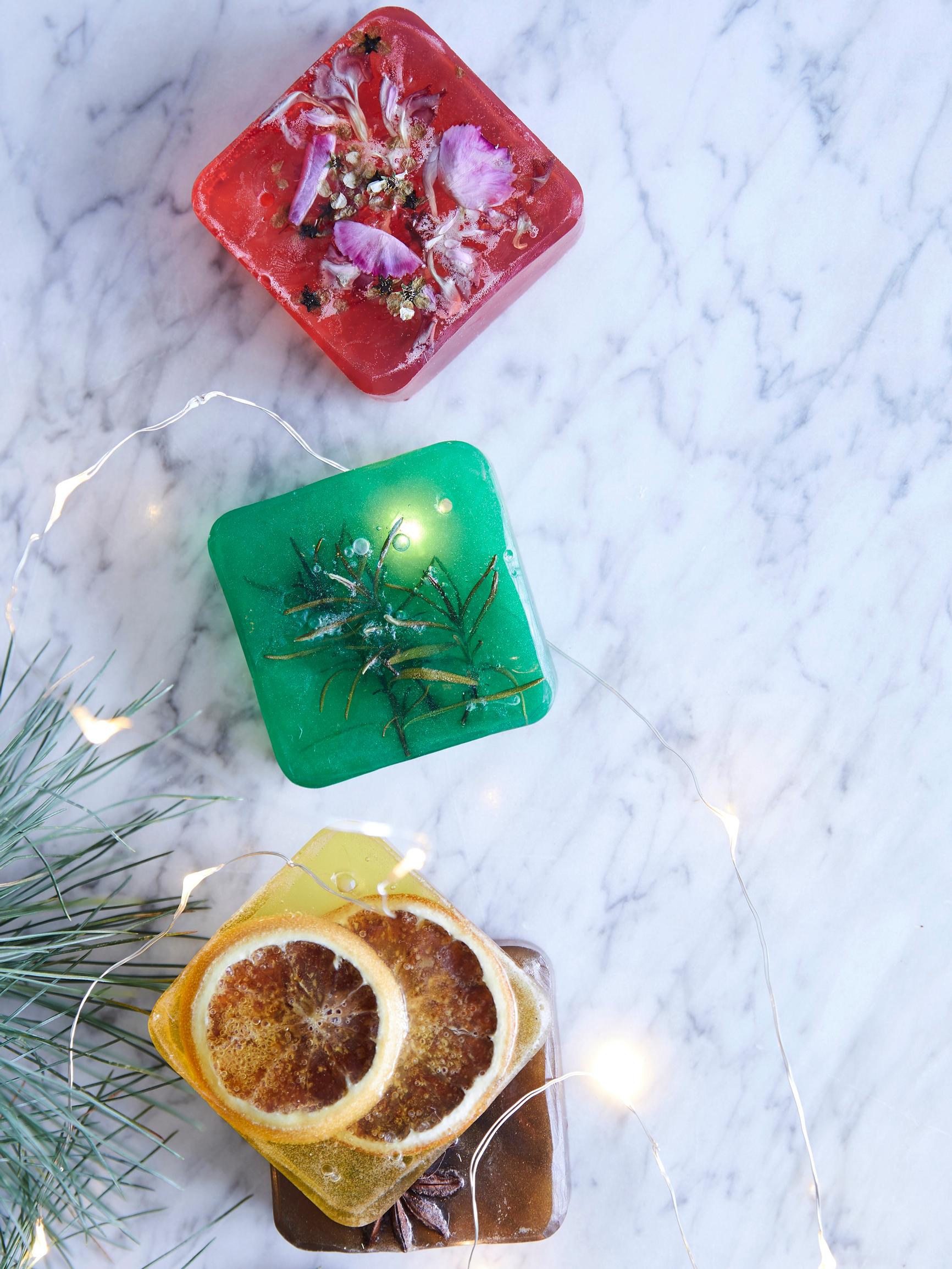 Make your own bar soap: an easy, affordable Christmas gift