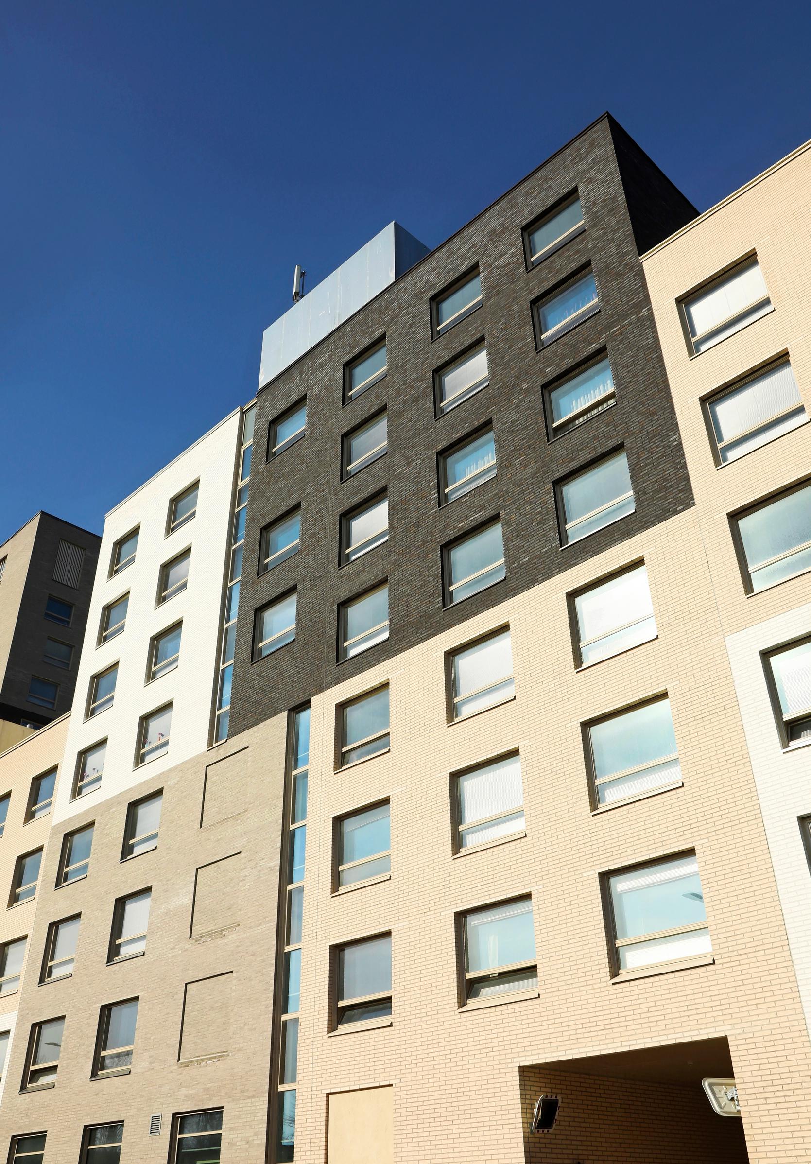 New apartment building in Herttoniemi, Helsinki