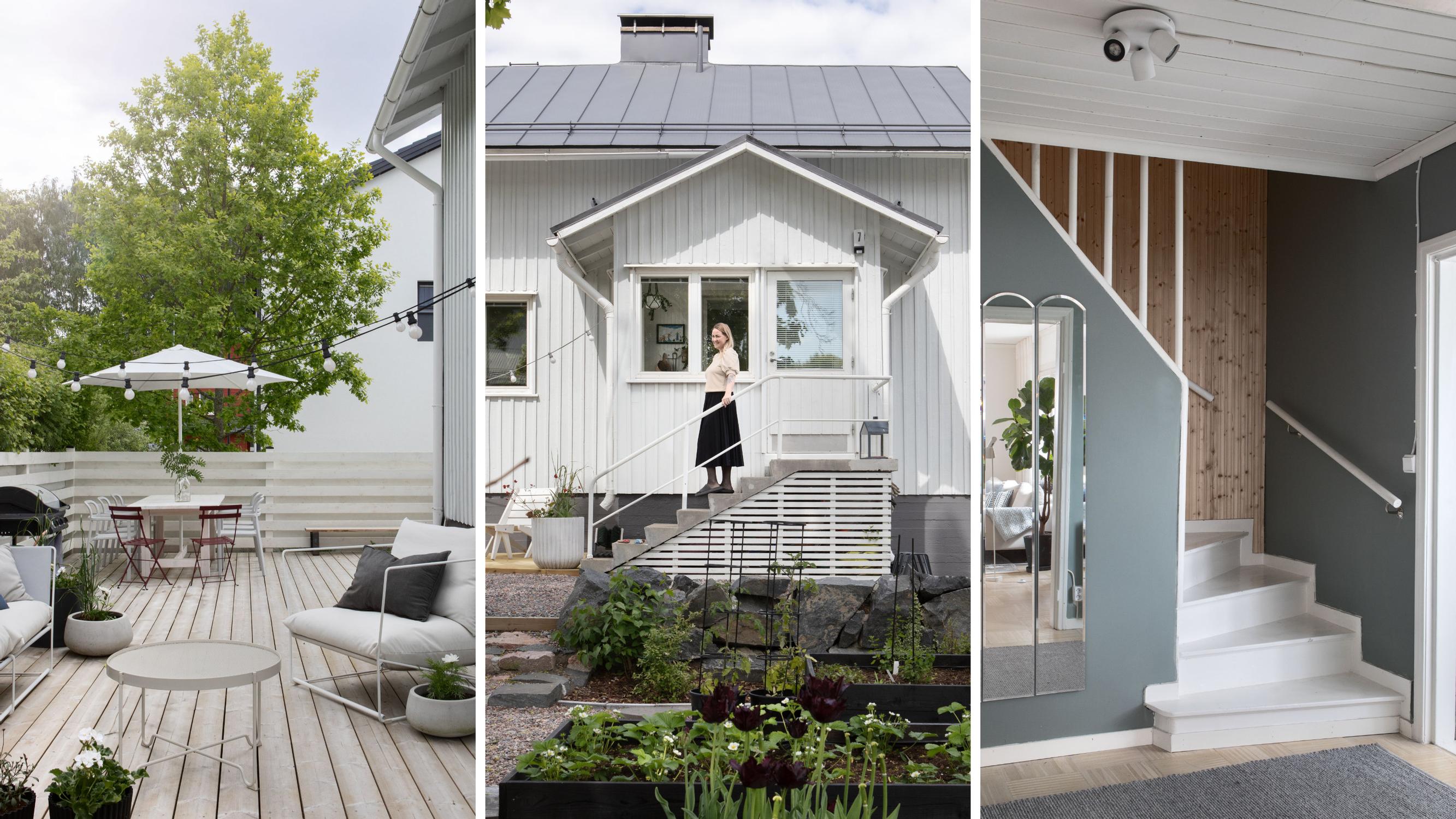 “We wanted a house in its original condition that we could renovate ourselves”—Outi and Mikko traded their apartment for a charming 1950s home