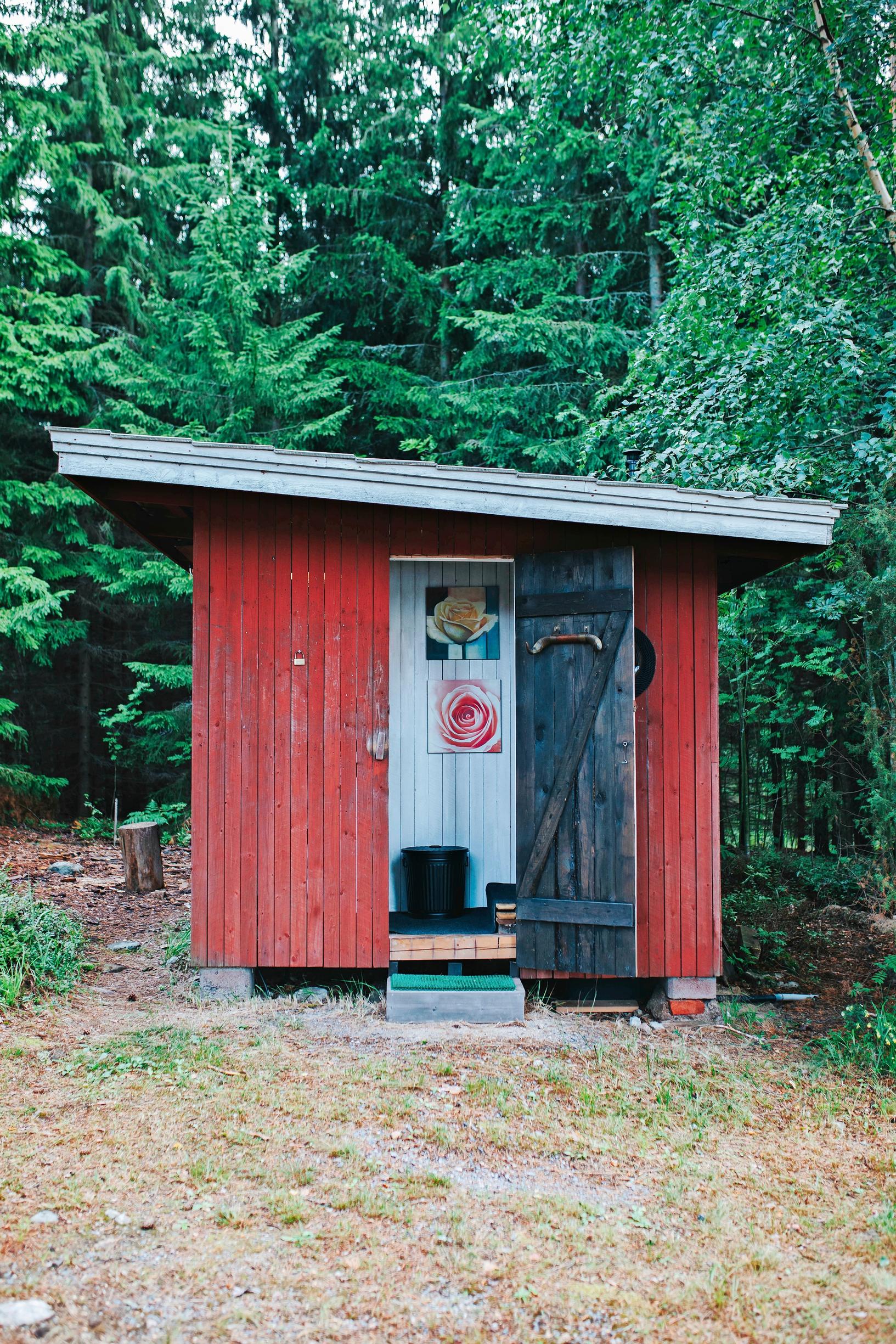 Petri and Sanna’s outhouse from the outside