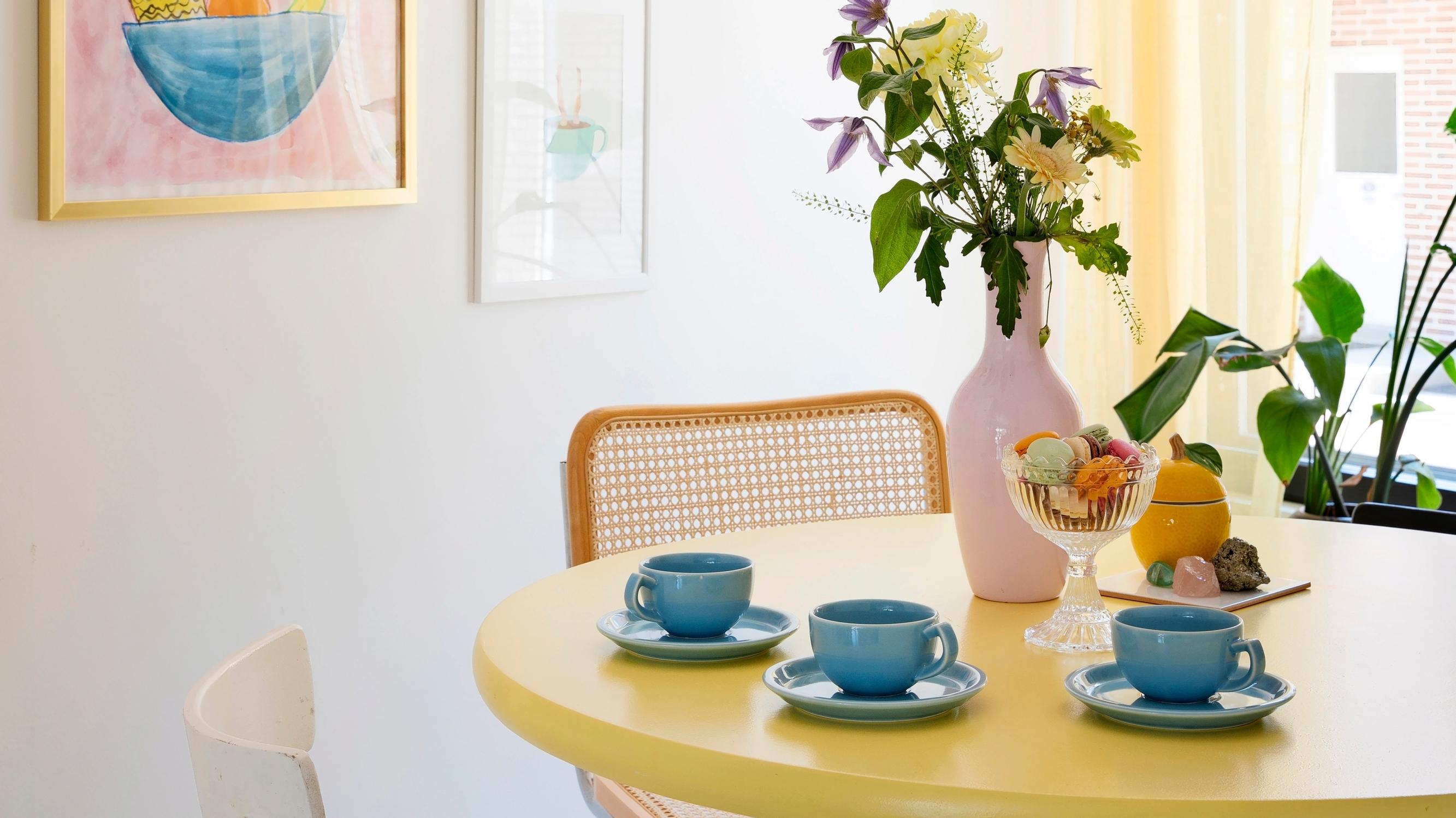 “Sometimes I try to be a minimalist, but it never really works”: step inside a sorbet-cone home